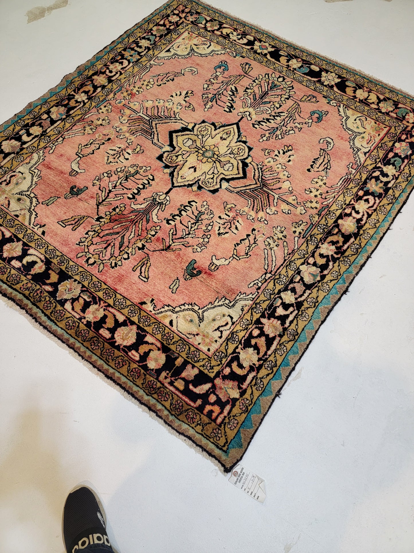 Hand-Knotted Wool Persian Armenian Lilian 5' x 5'9"