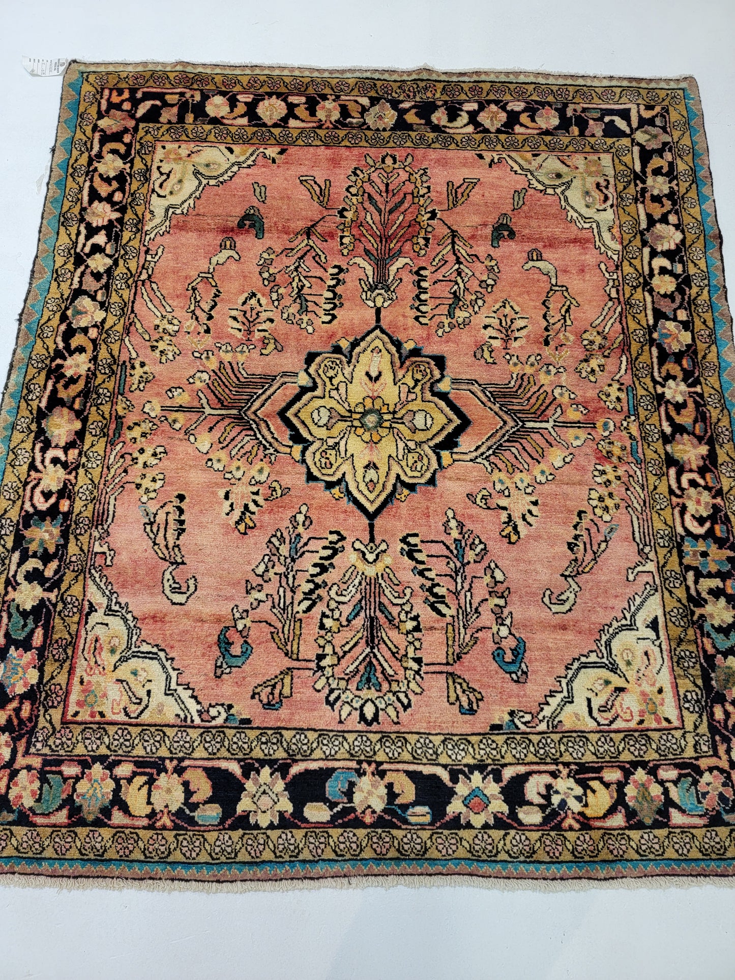 Hand-Knotted Wool Persian Armenian Lilian 5' x 5'9"