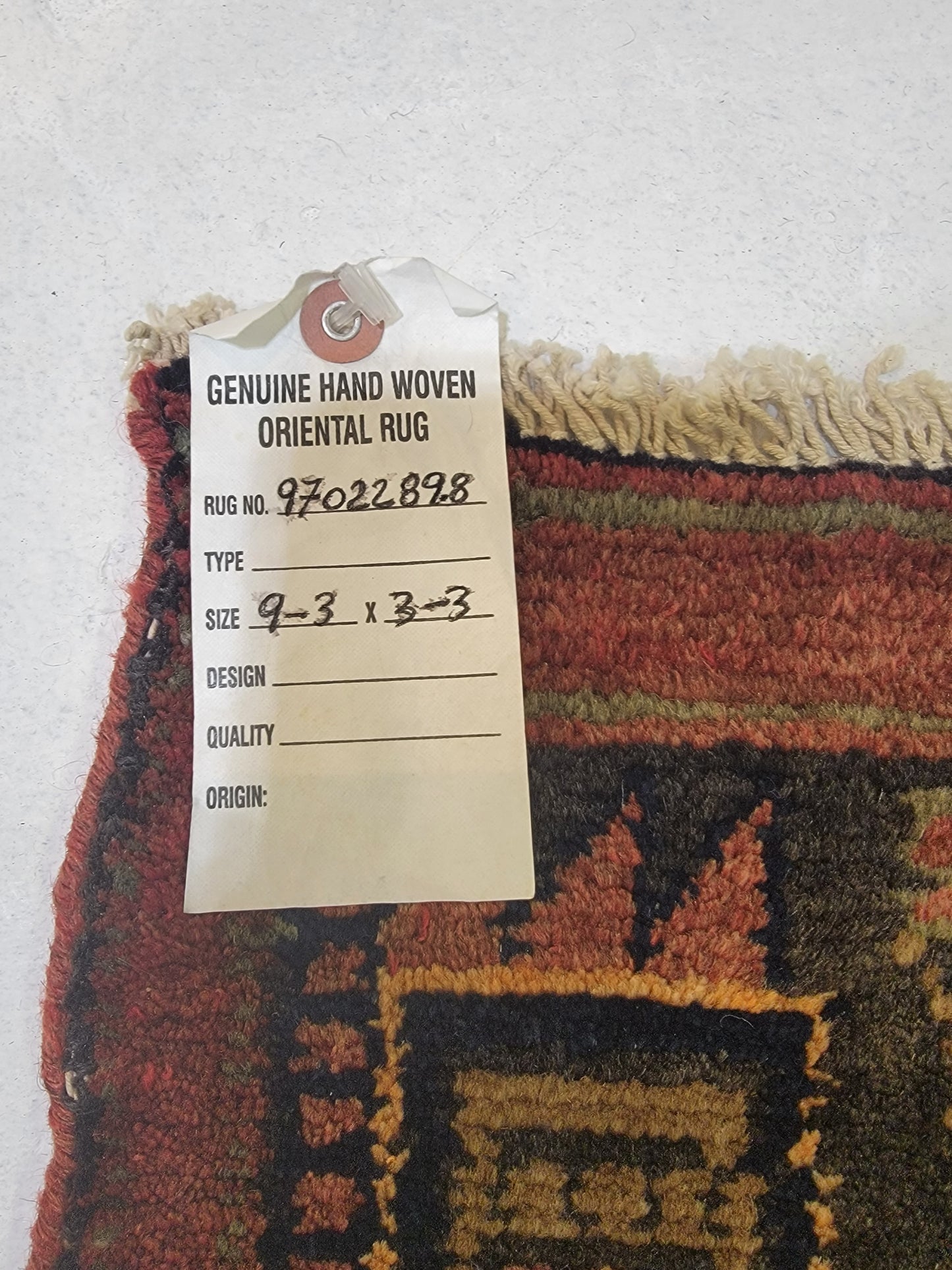 Hand-Knotted Persian Malayer 4'3" x 6'3"