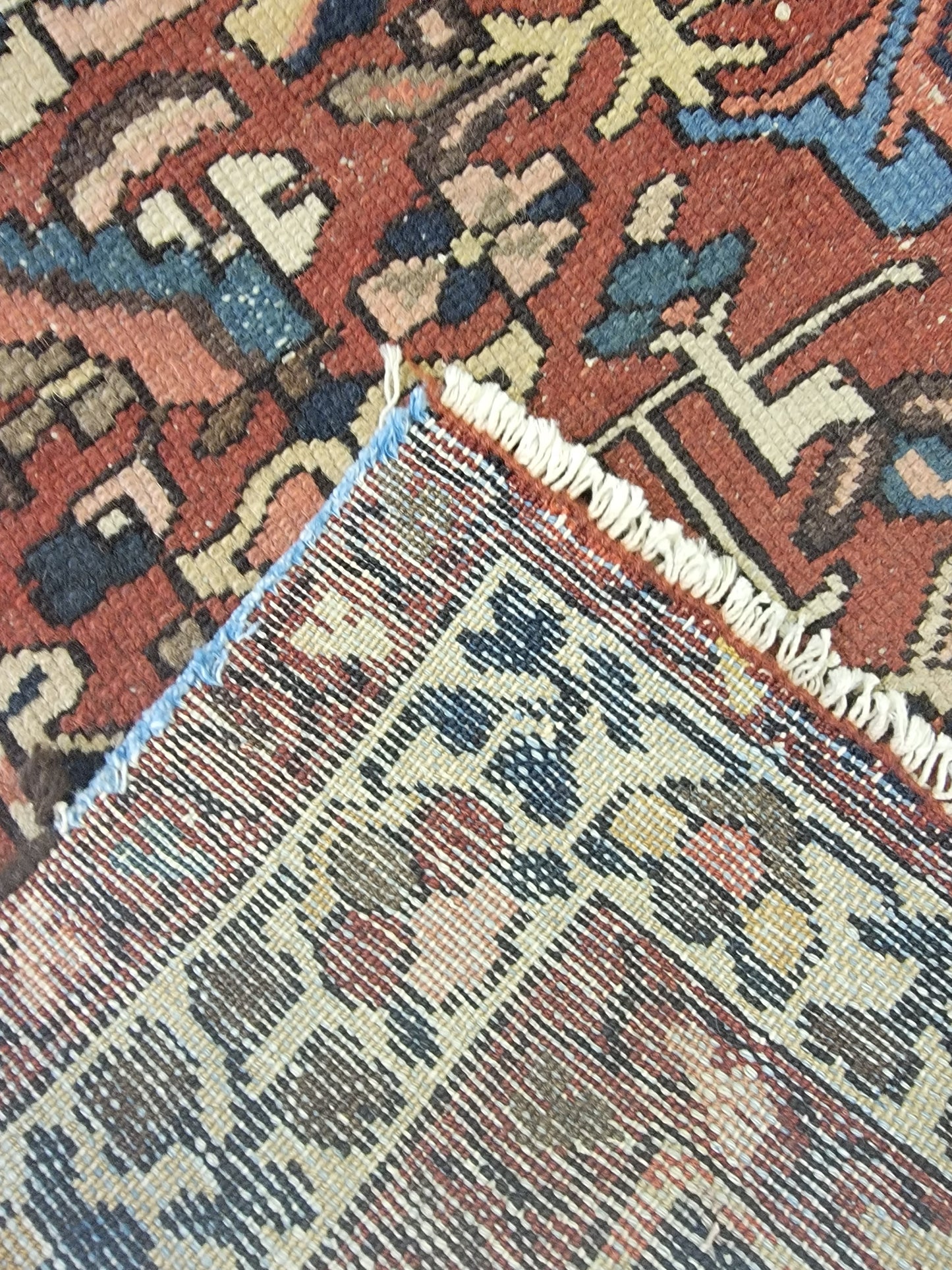 Hand-Knotted Wool Rug Bakhtiari 4'3" x 6'4"
