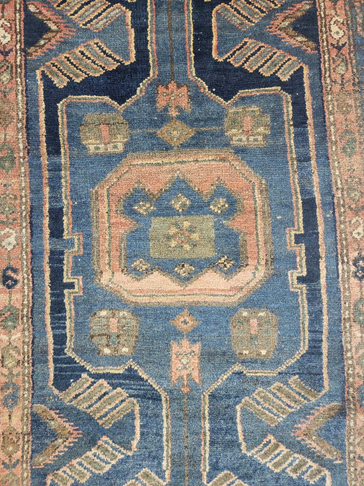 Hand-Knotted Wool Runner Malayer 3'5" x 9'2"