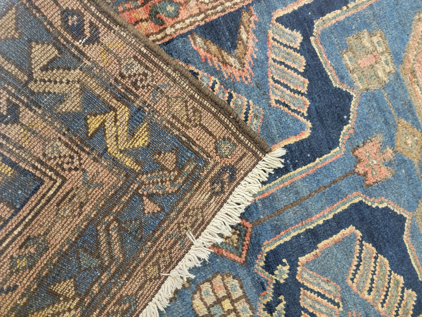 Hand-Knotted Wool Runner Malayer 3'5" x 9'2"