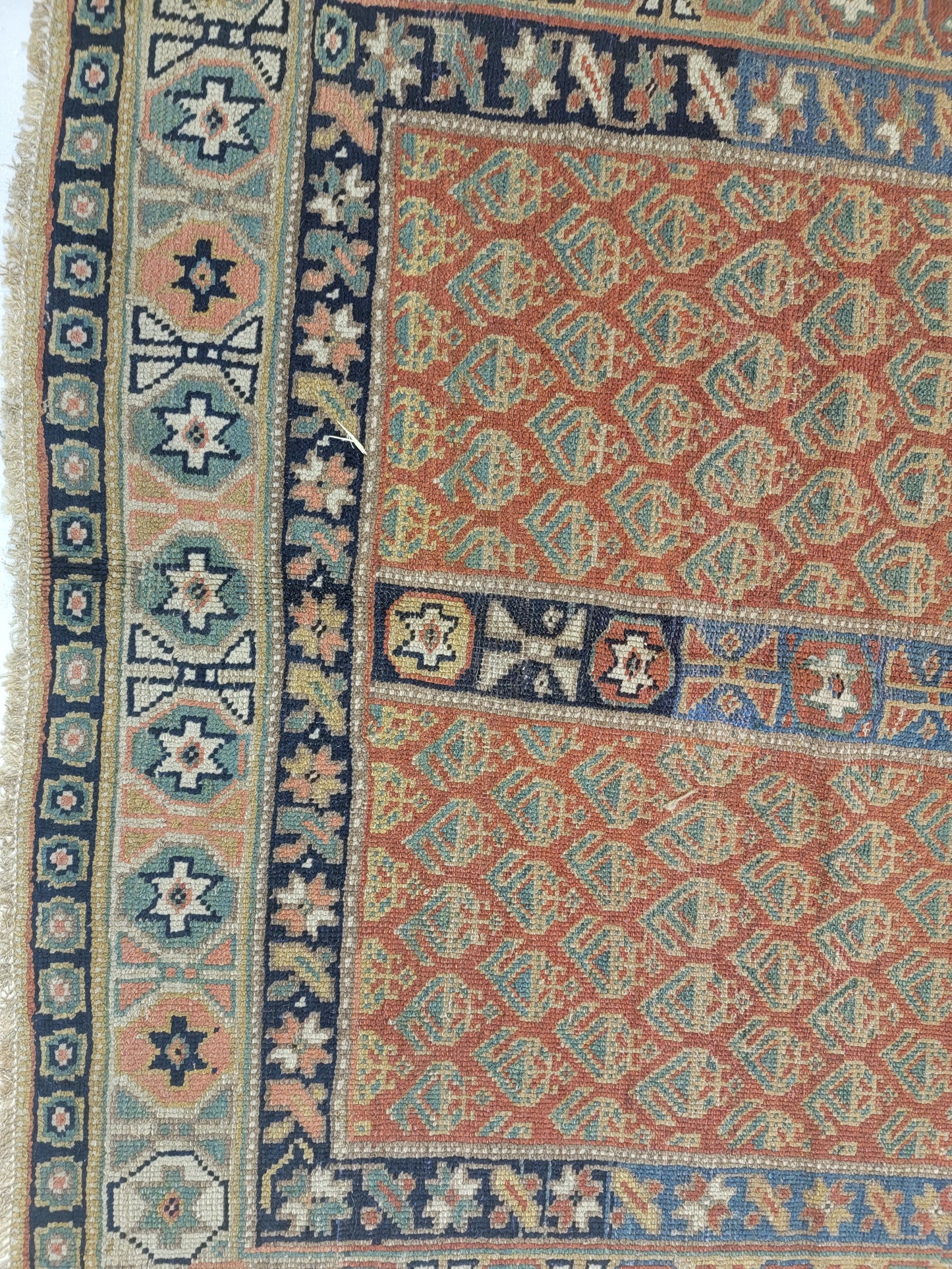 Hand-Knotted Wool Gallery Size Saraband 4'8" x 10'6"
