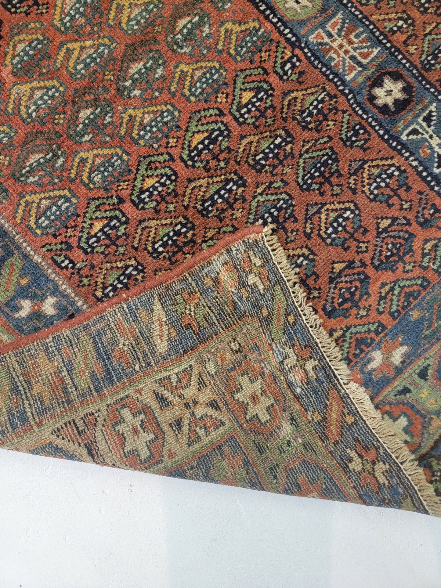 Hand-Knotted Wool Gallery Size Saraband 4'8" x 10'6"