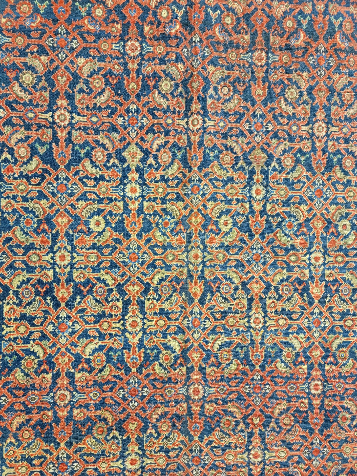 Hand-Knotted Wool Gallery Size Malayer 5'2" x 11'6"