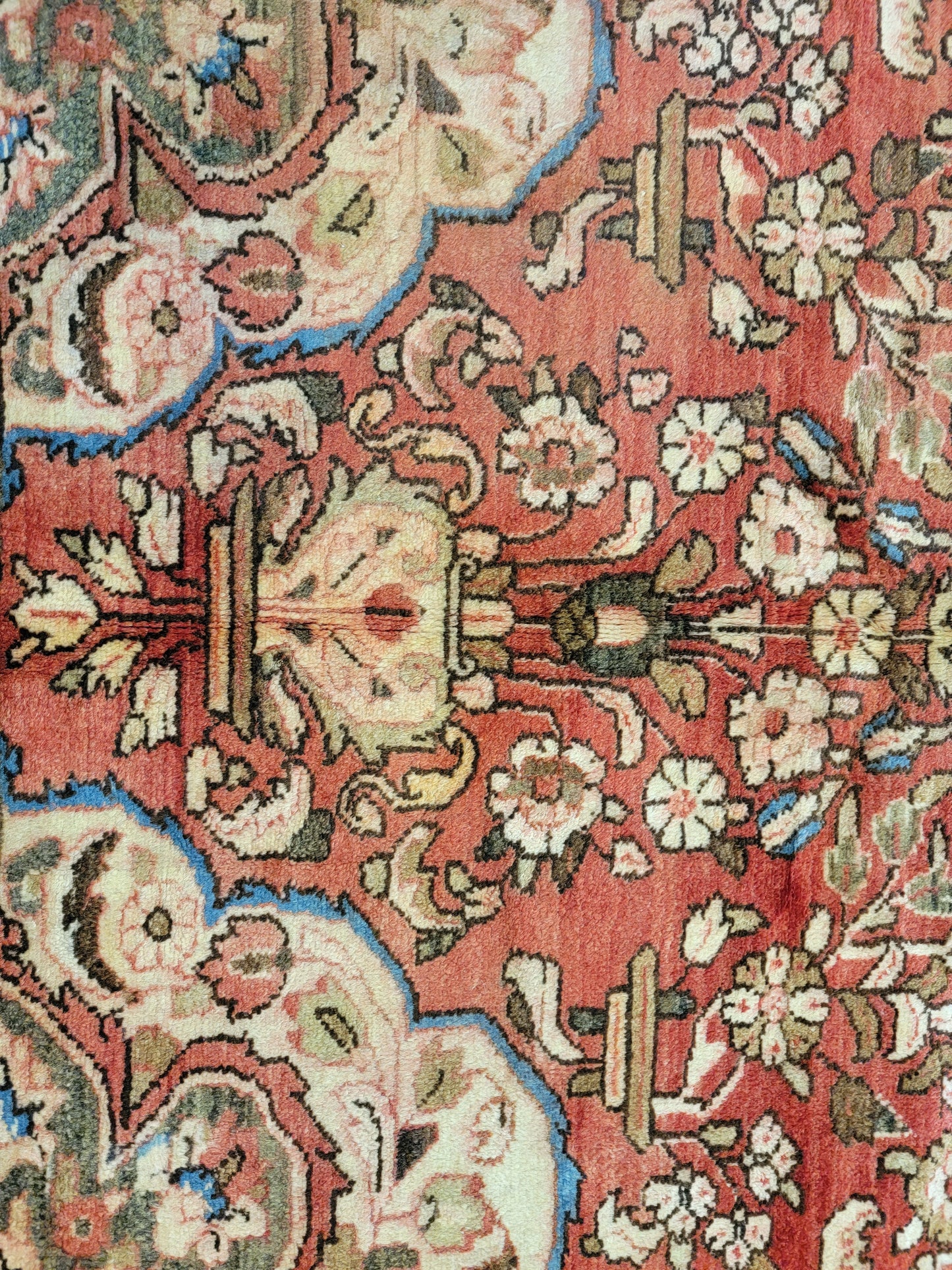Hand-Knotted Wool Gallery Size Hamedan Borchaloo 5'6" x 10'2"