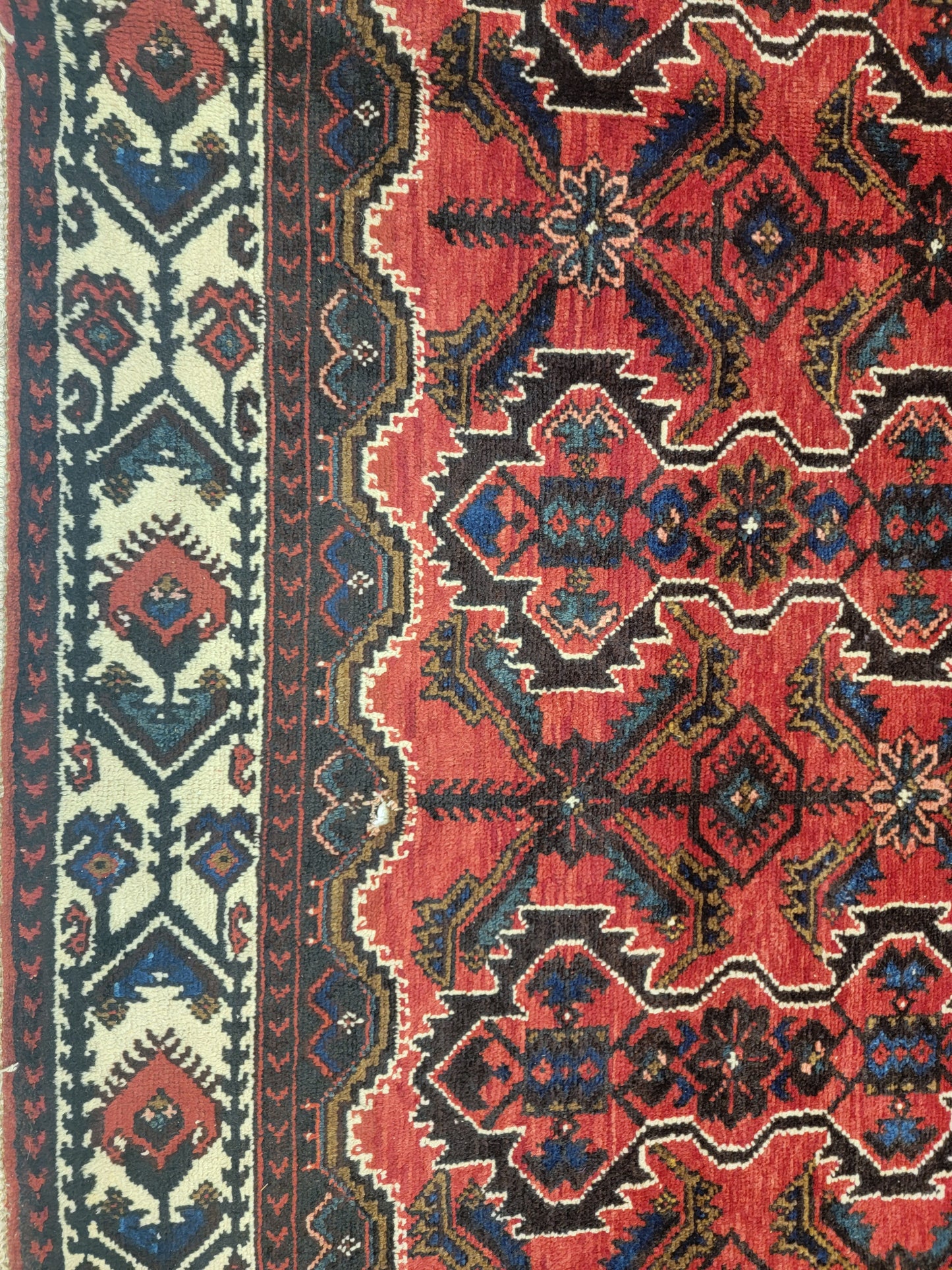 Hand-Knotted Wool Rug Malayer 10'2" x 13'6"