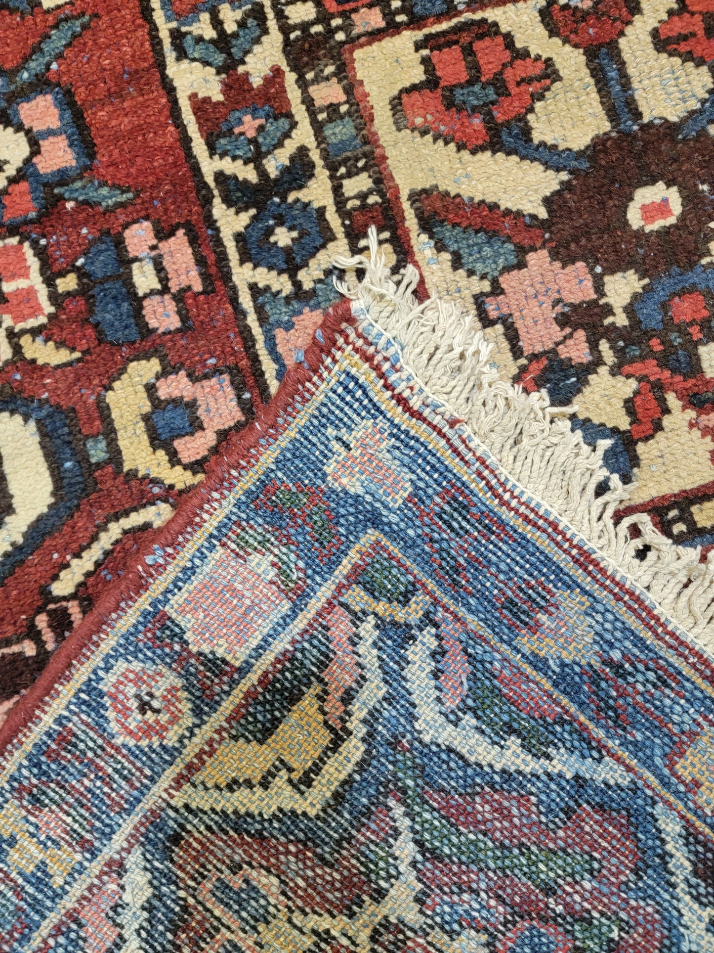 Hand-Knotted Wool Rug Bakhtiari 9'7" x 12'6"