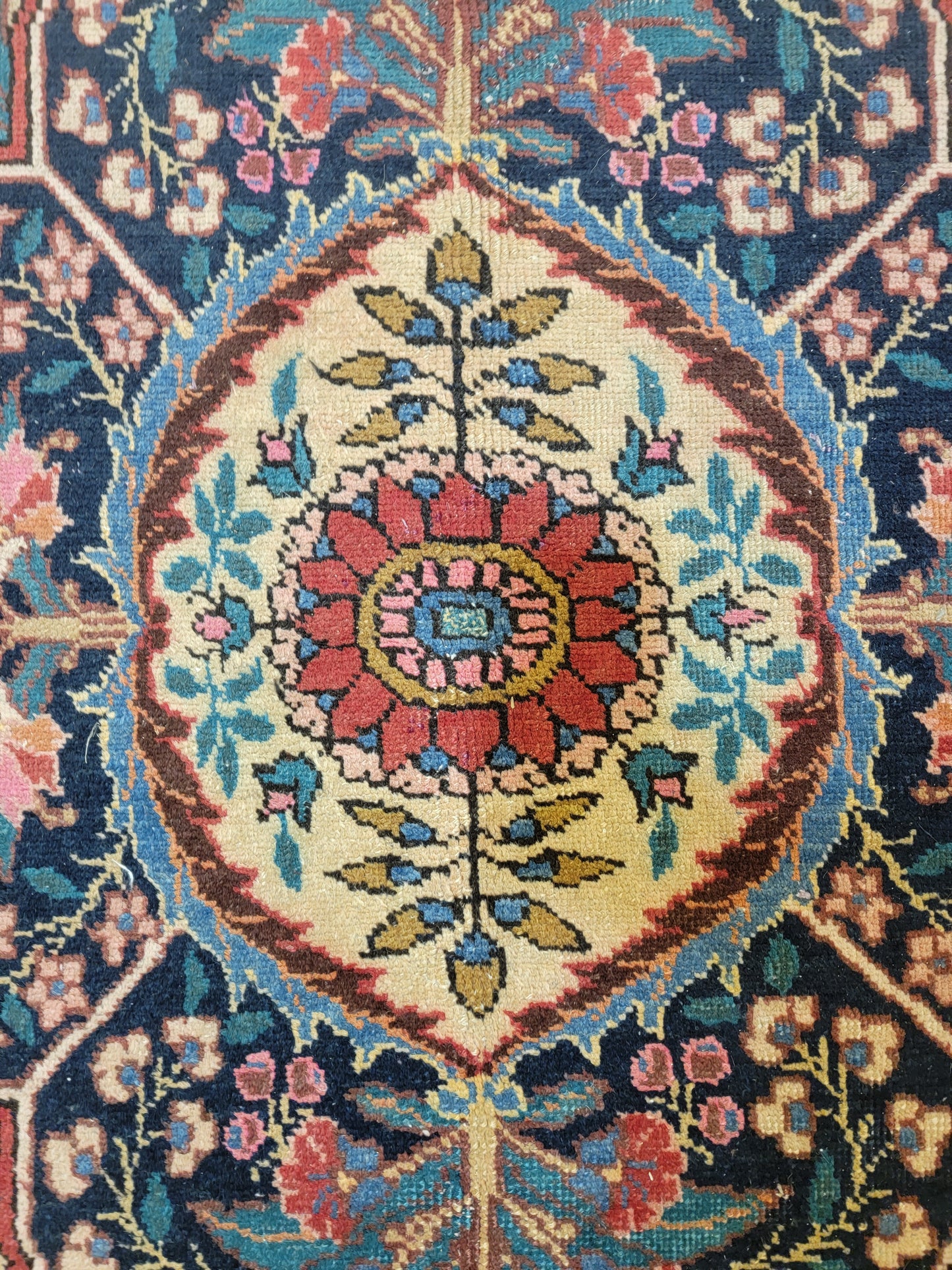 Hand-Knotted Wool Rug Tabriz Khalkhal 8'3" x 11'3"