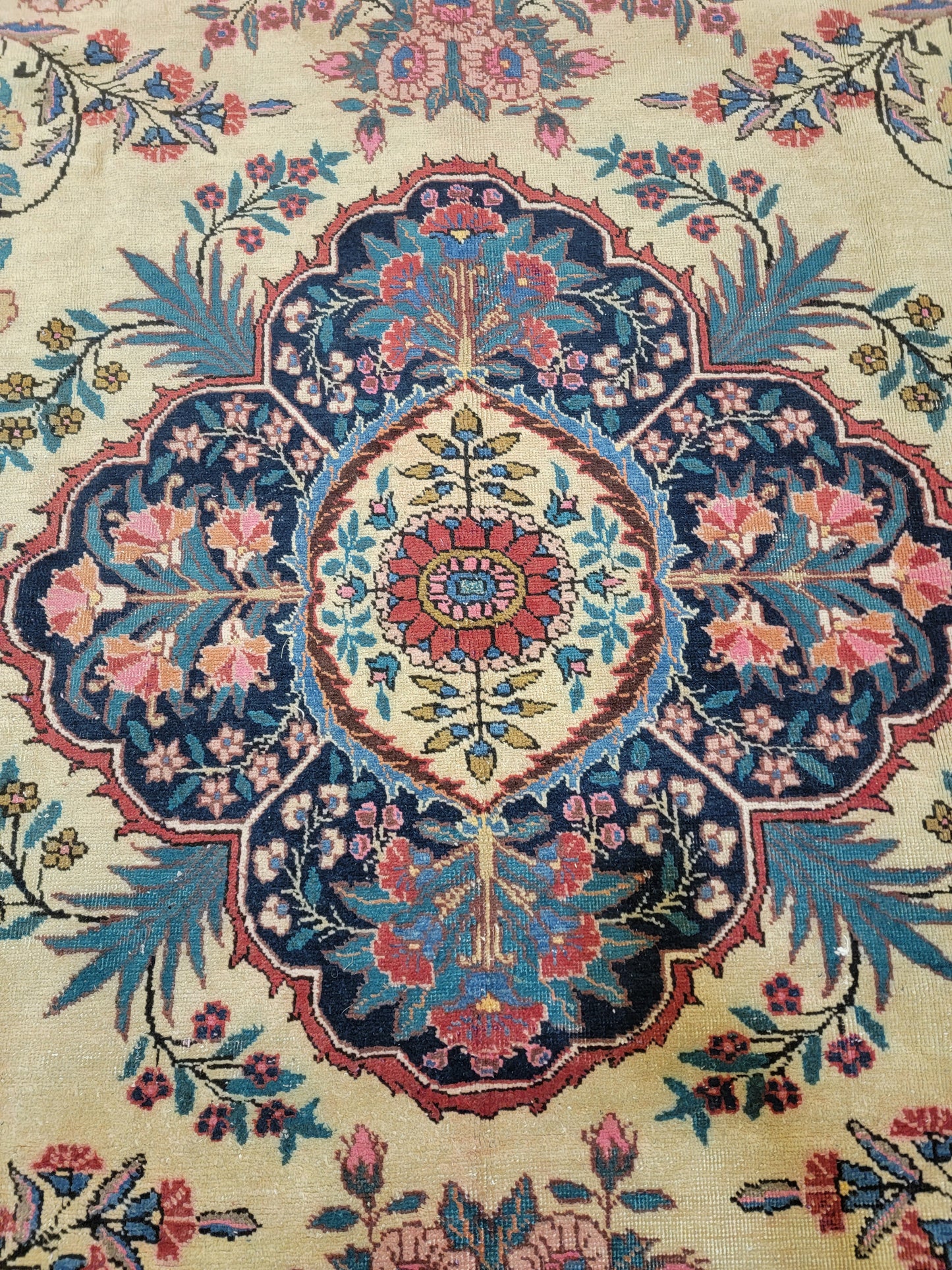 Hand-Knotted Wool Rug Tabriz Khalkhal 8'3" x 11'3"