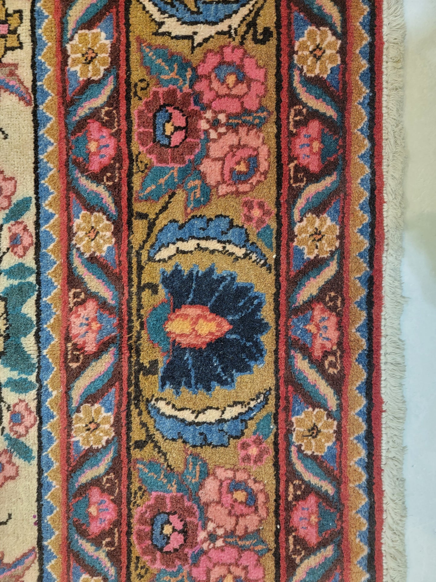 Hand-Knotted Wool Rug Tabriz Khalkhal 8'3" x 11'3"
