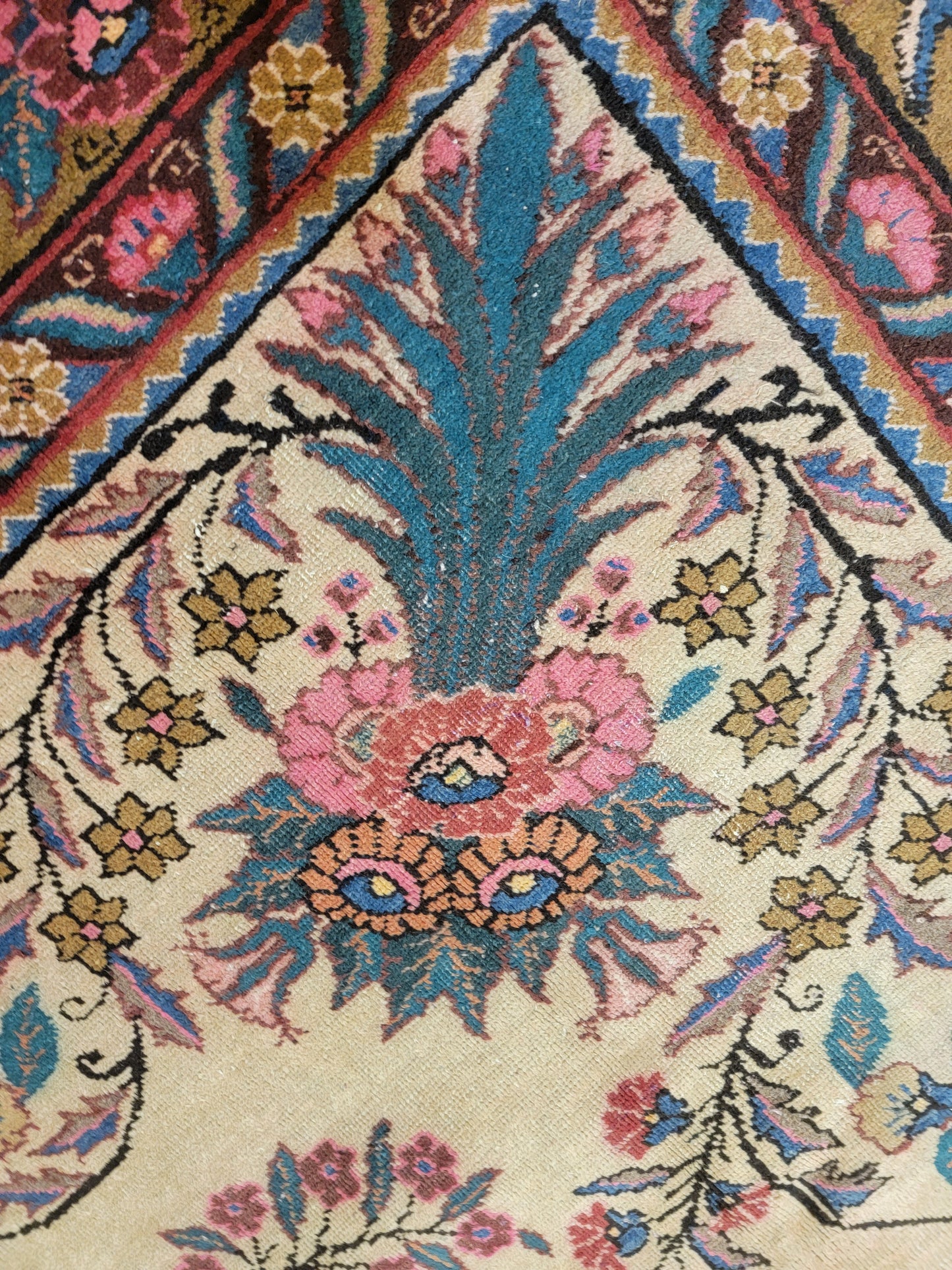 Hand-Knotted Wool Rug Tabriz Khalkhal 8'3" x 11'3"