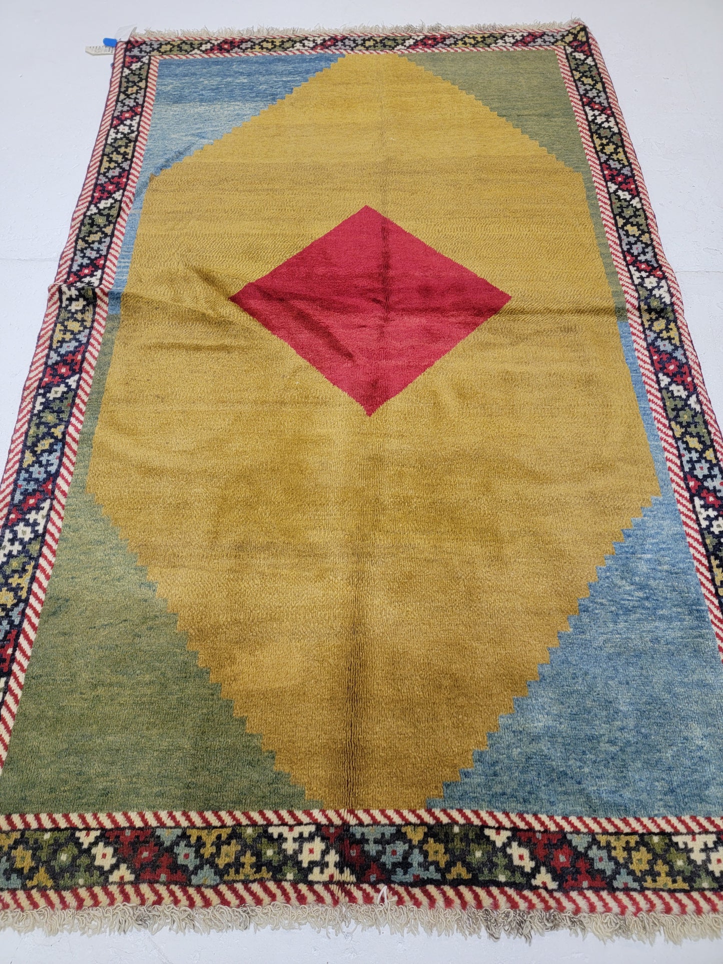 Hand-Knotted Wool Rug Shiraz 4'4" x 6'7"