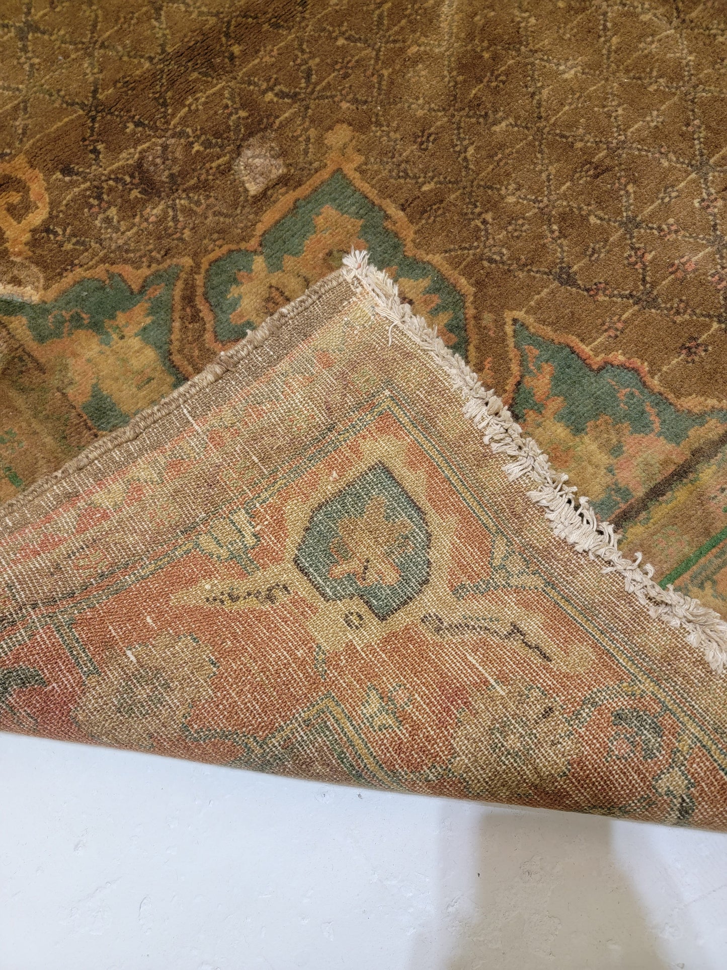 Hand-Knotted Wool Gallery Size Hamedan 5' x 9'1"