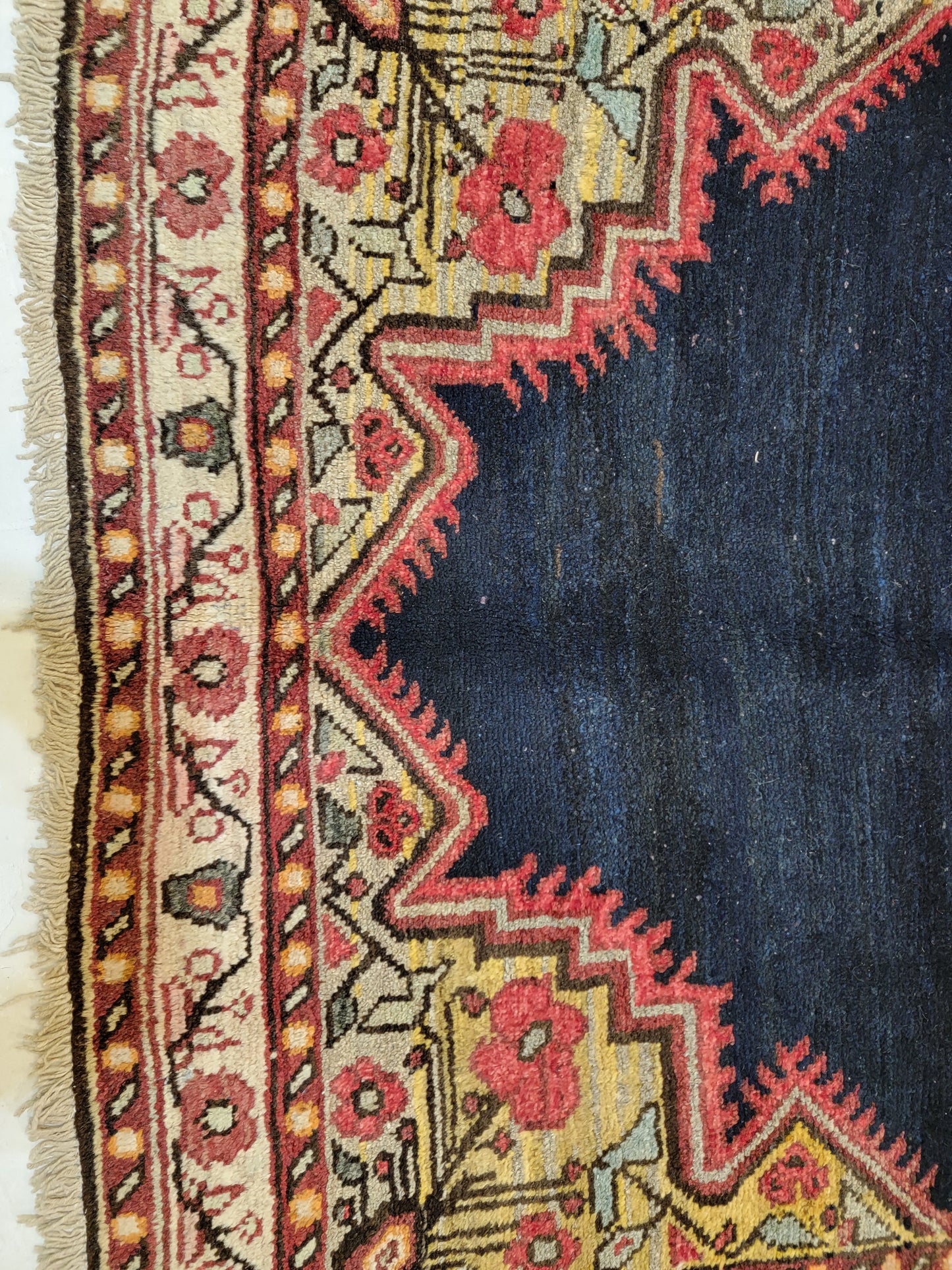 Hand-Knotted Wool Gallery Size Bakhtiari 4'3" x 9'10"