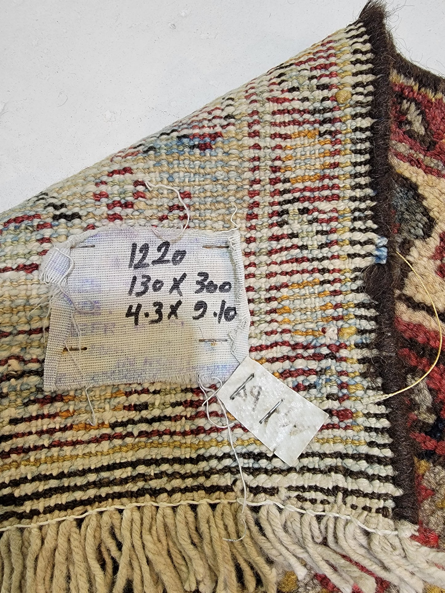 Hand-Knotted Wool Gallery Size Bakhtiari 4'3" x 9'10"