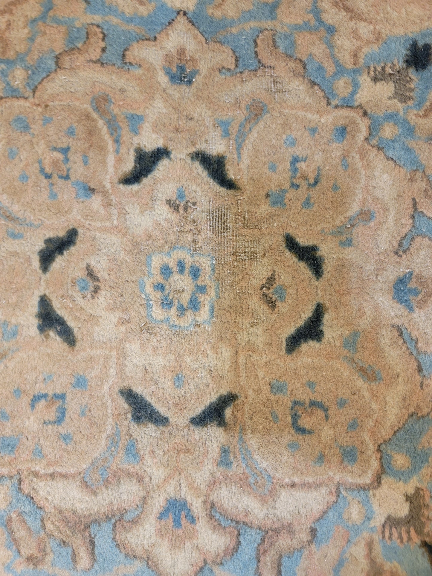 Hand-Knotted Wool Rug Tabriz 10'2" x 13'11"