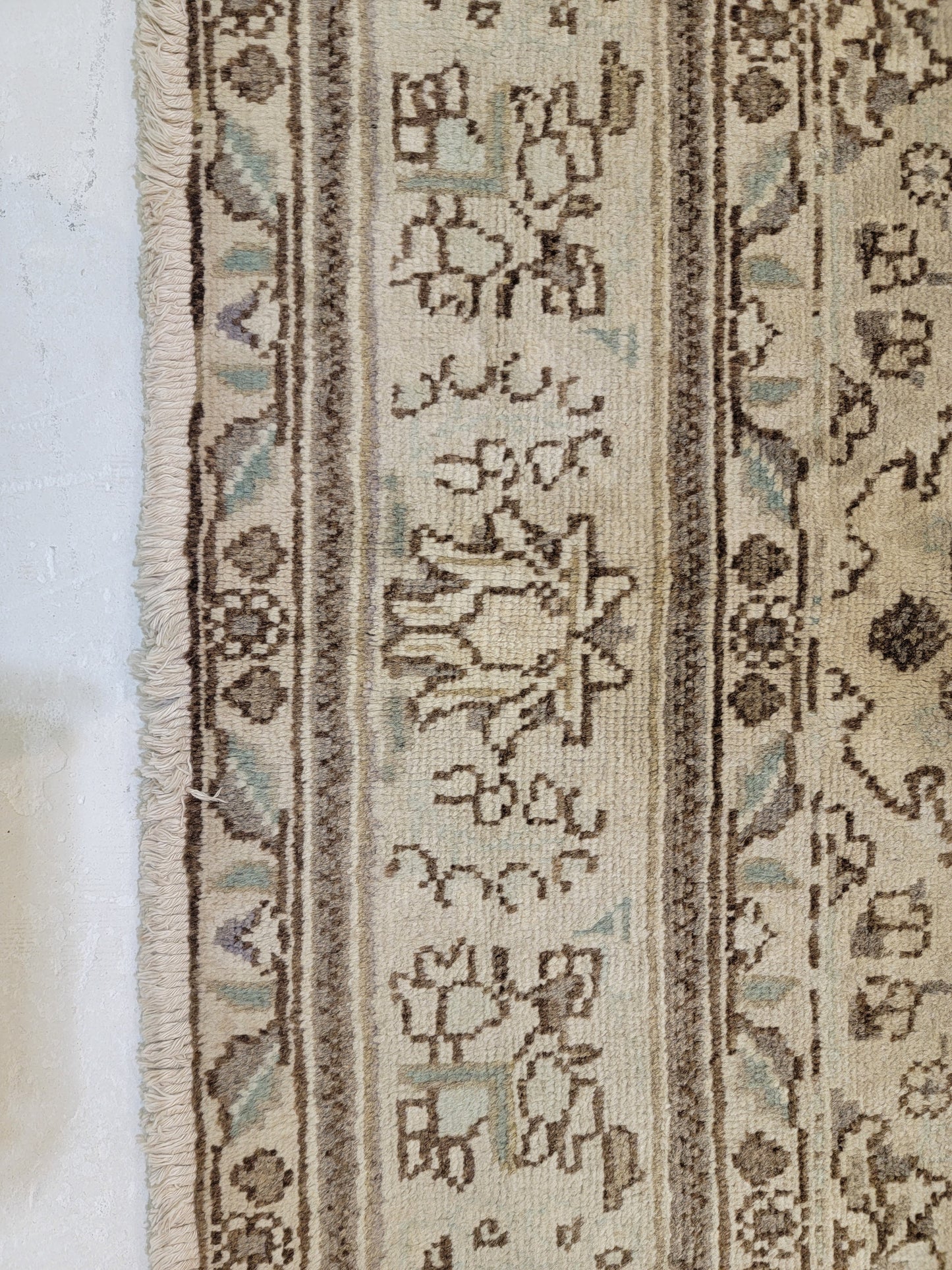 Hand-Knotted Wool Rug Tabriz 6'6" x 9'8"