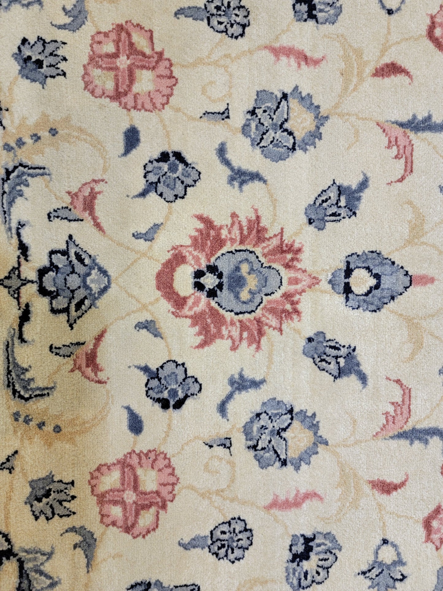 Hand-Knotted Wool Rug Pakistani Peshawar 9' x 12'1"
