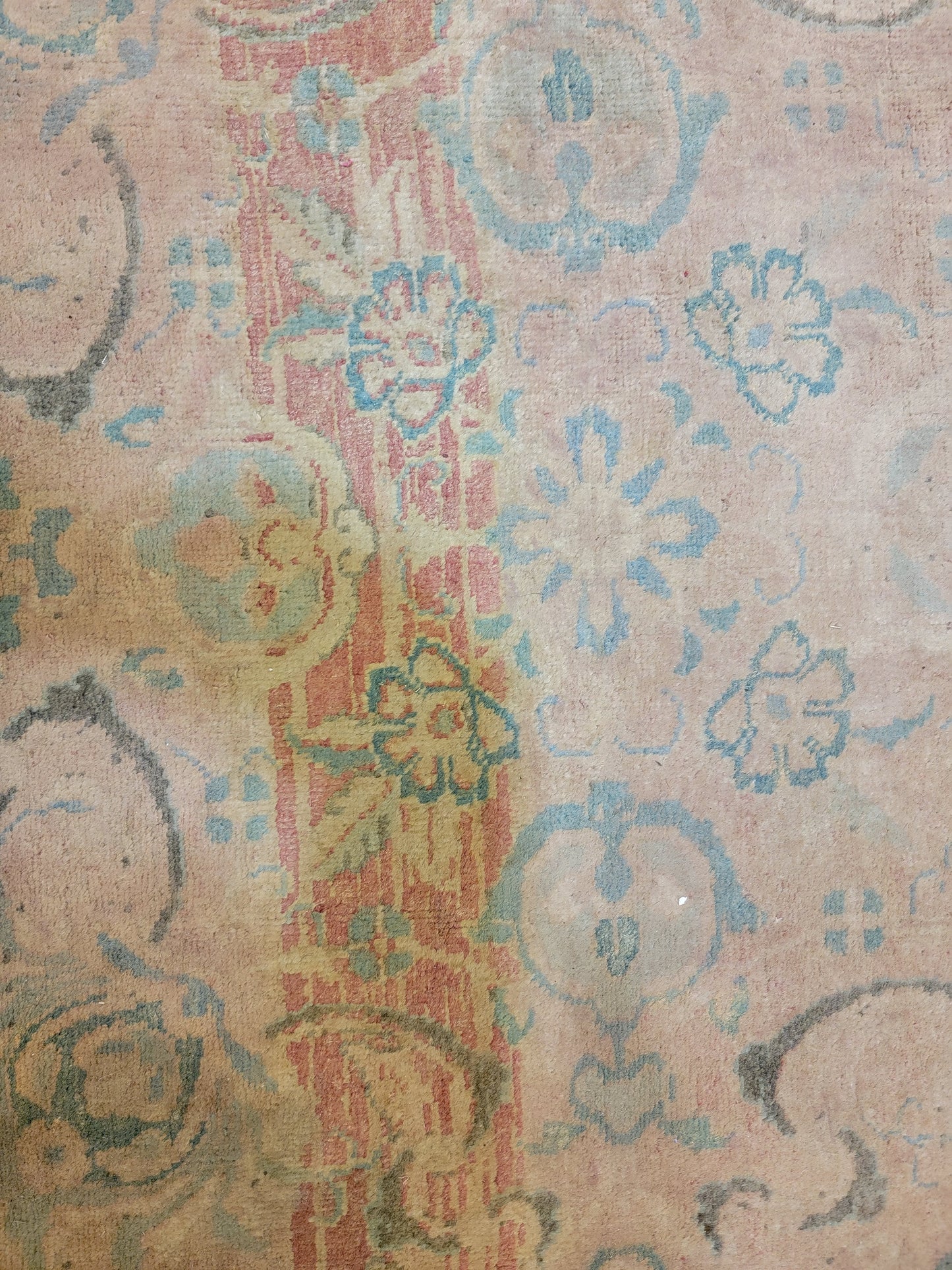 Hand-Knotted Wool Rug Tabriz 8'6" x 11'