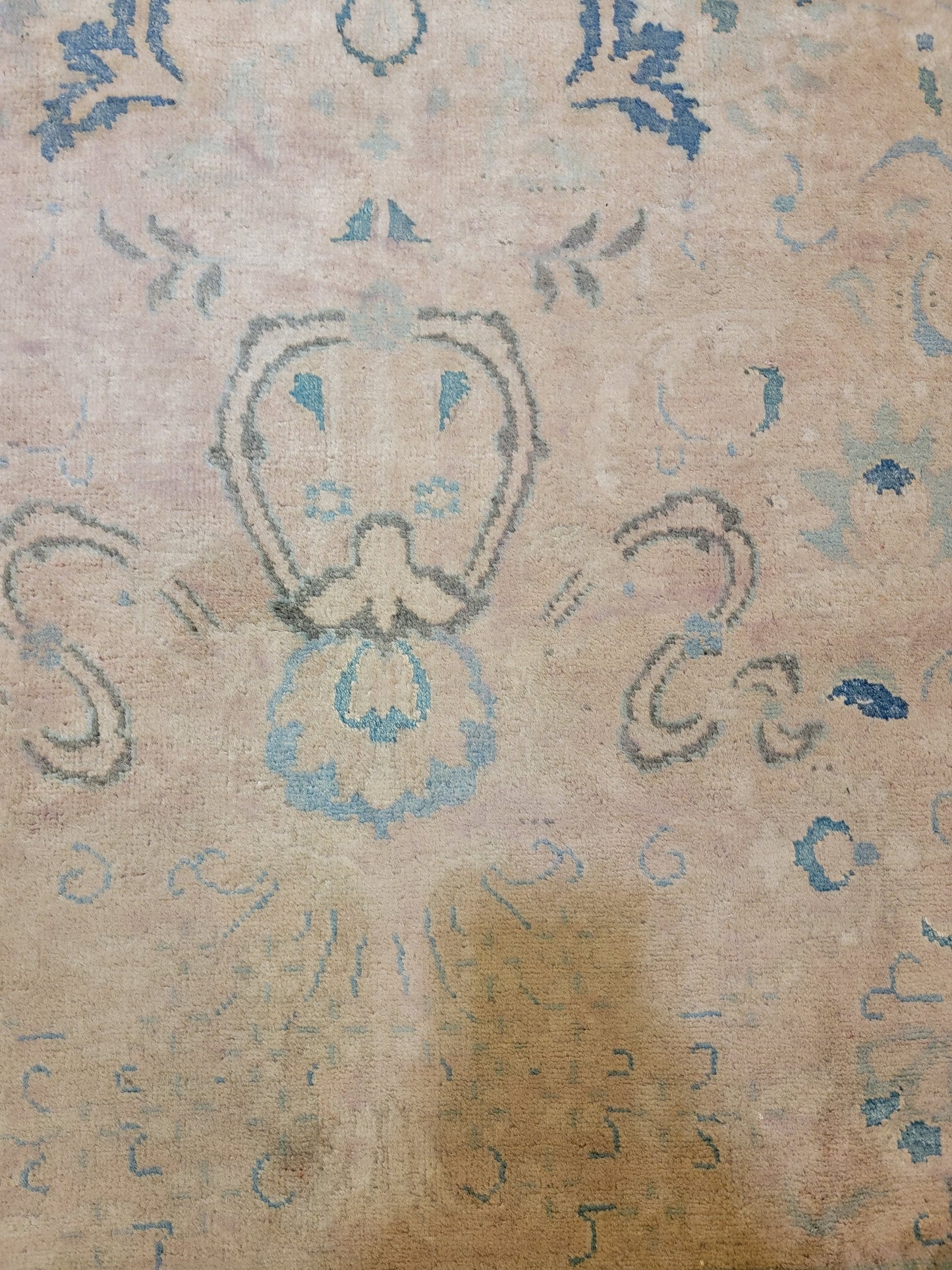 Hand-Knotted Wool Rug Tabriz 8'6" x 11'