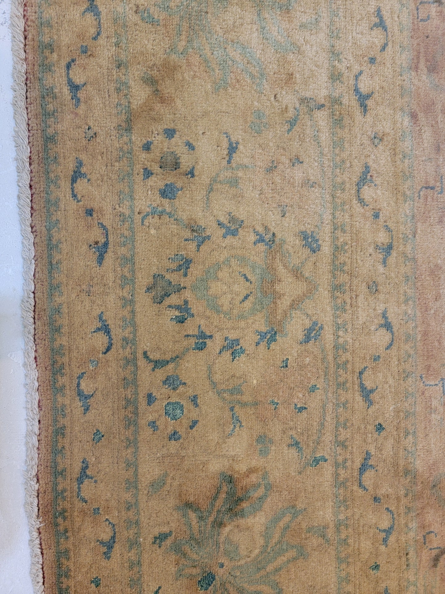 Hand-Knotted Wool Rug Tabriz 8'6" x 11'