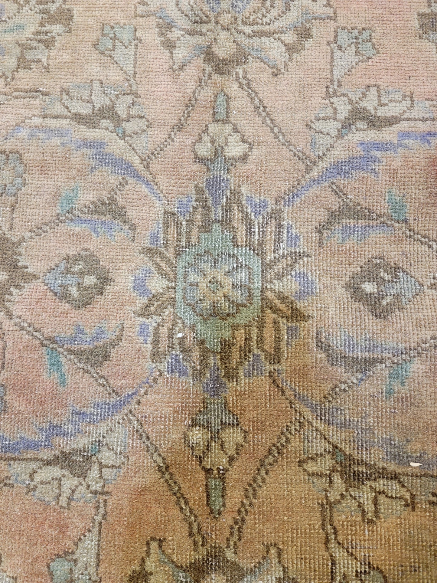 Hand-Knotted Wool Rug Tabriz 10' x 13'
