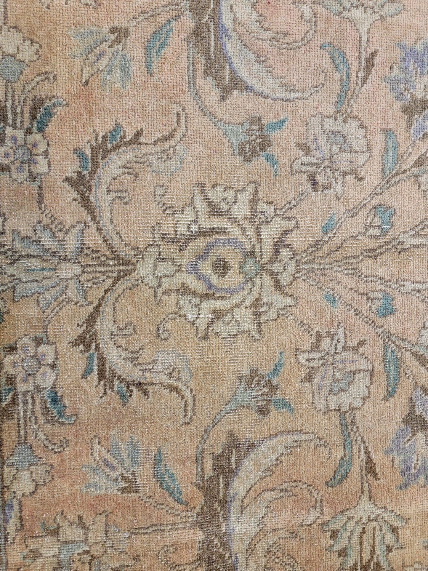 Hand-Knotted Wool Rug Tabriz 10' x 13'