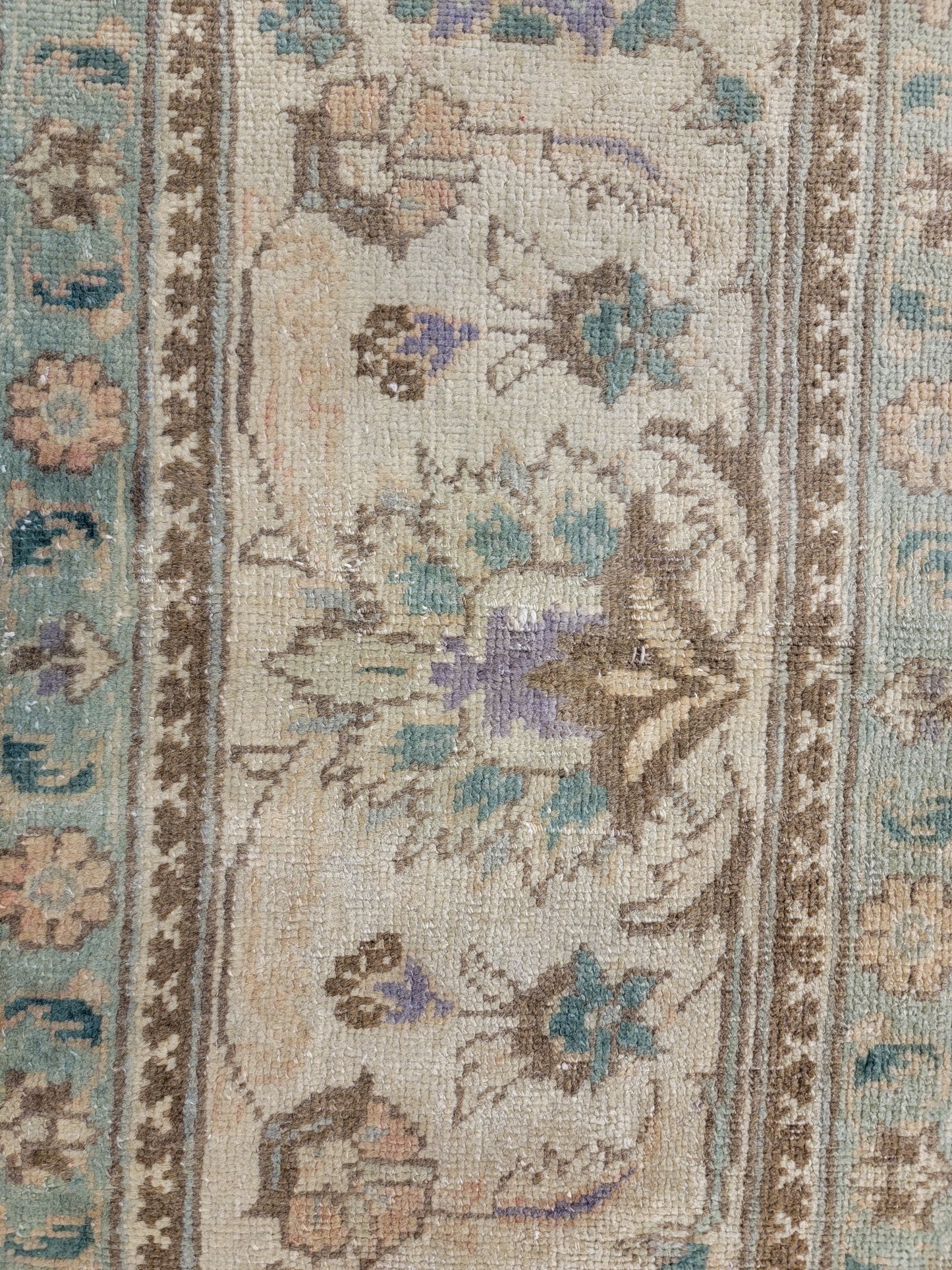 Hand-Knotted Wool Rug Tabriz 10' x 13'