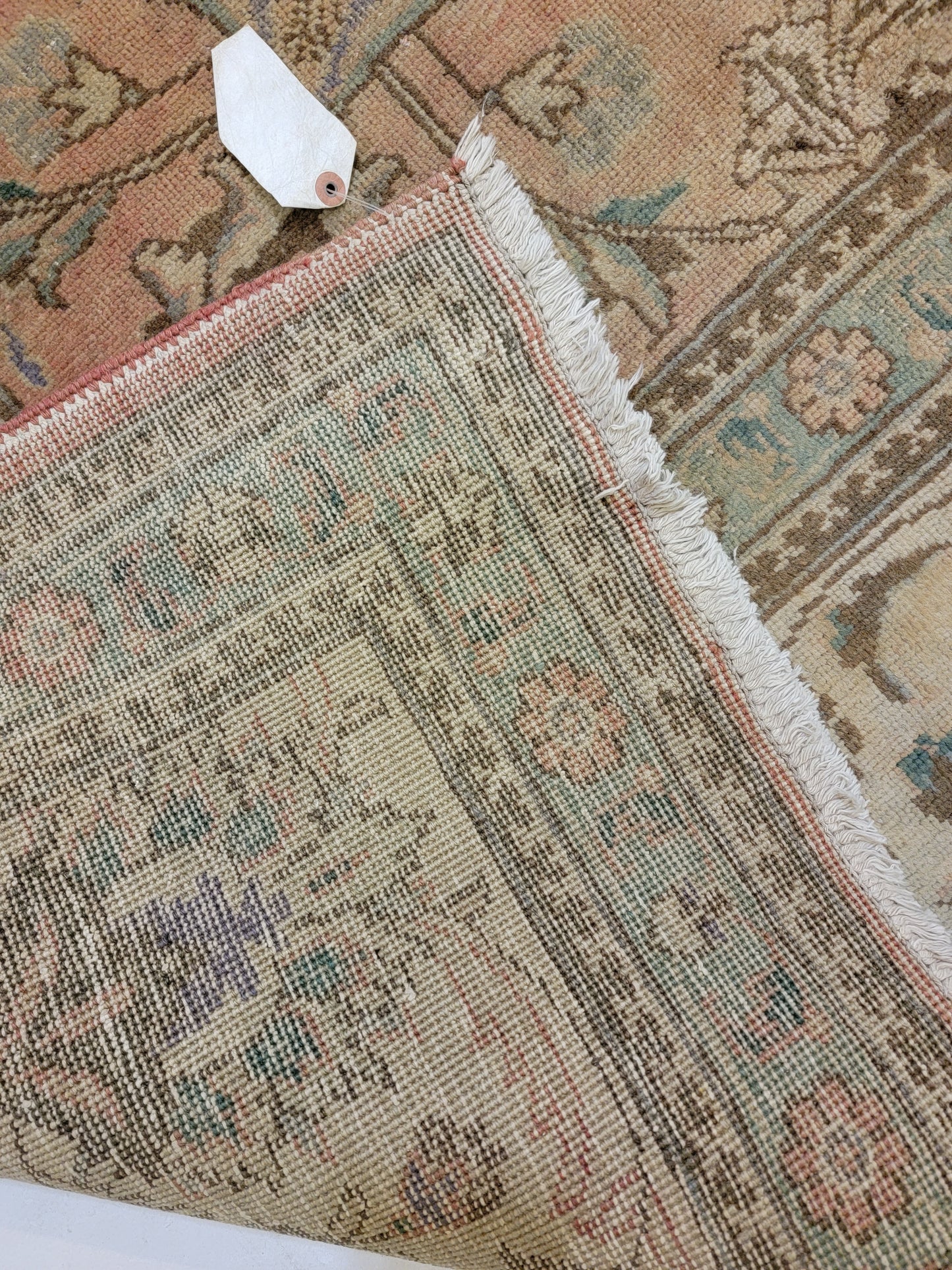 Hand-Knotted Wool Rug Tabriz 10' x 13'