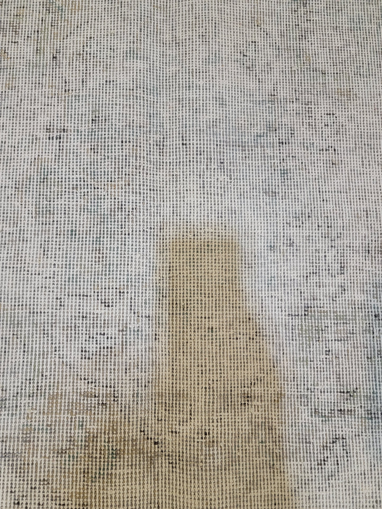 Hand-Knotted Wool Rug Tabriz Distressed 6'5" x 9'5"