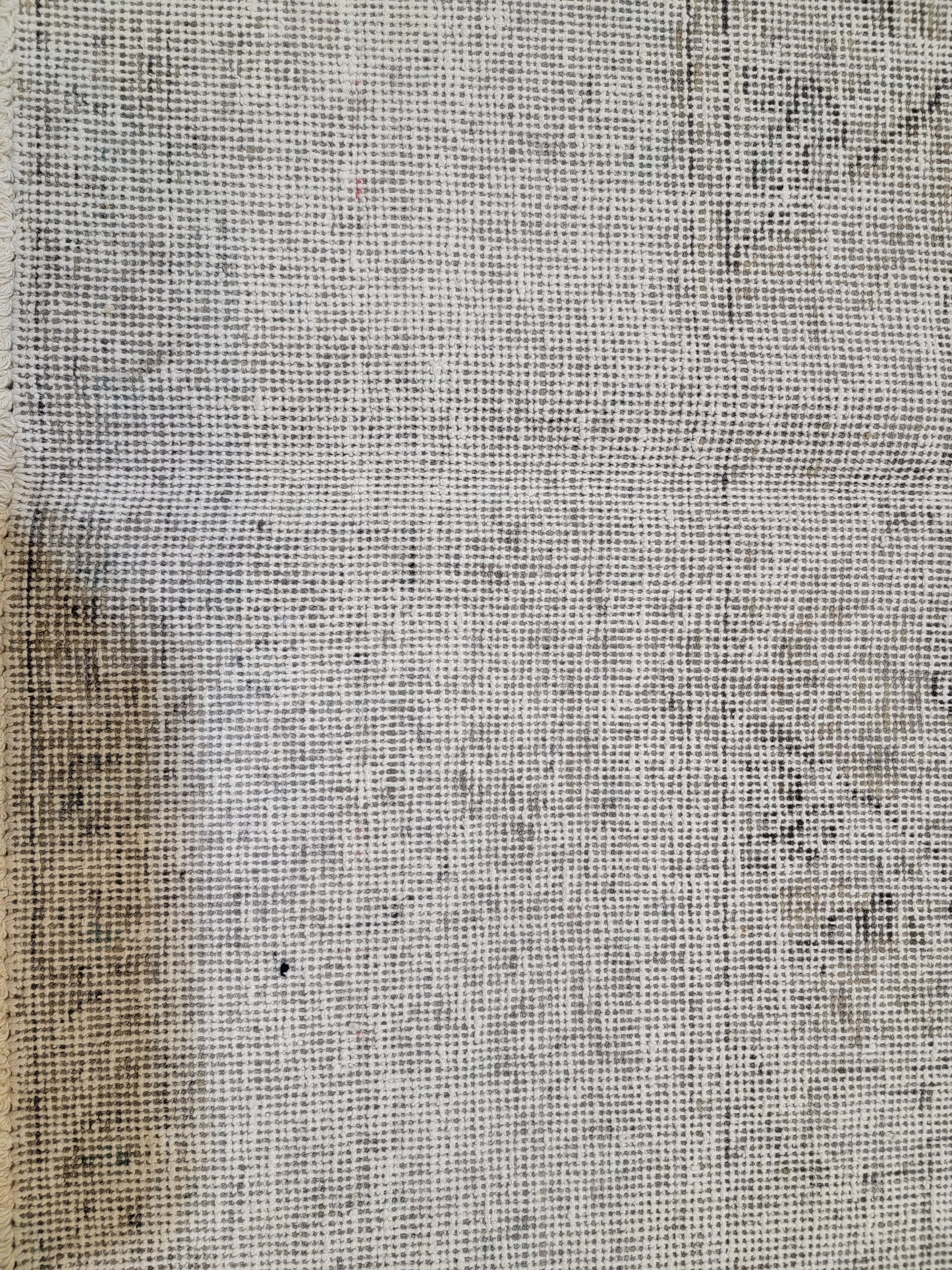 Hand-Knotted Wool Rug Tabriz Distressed 6'5" x 9'5"