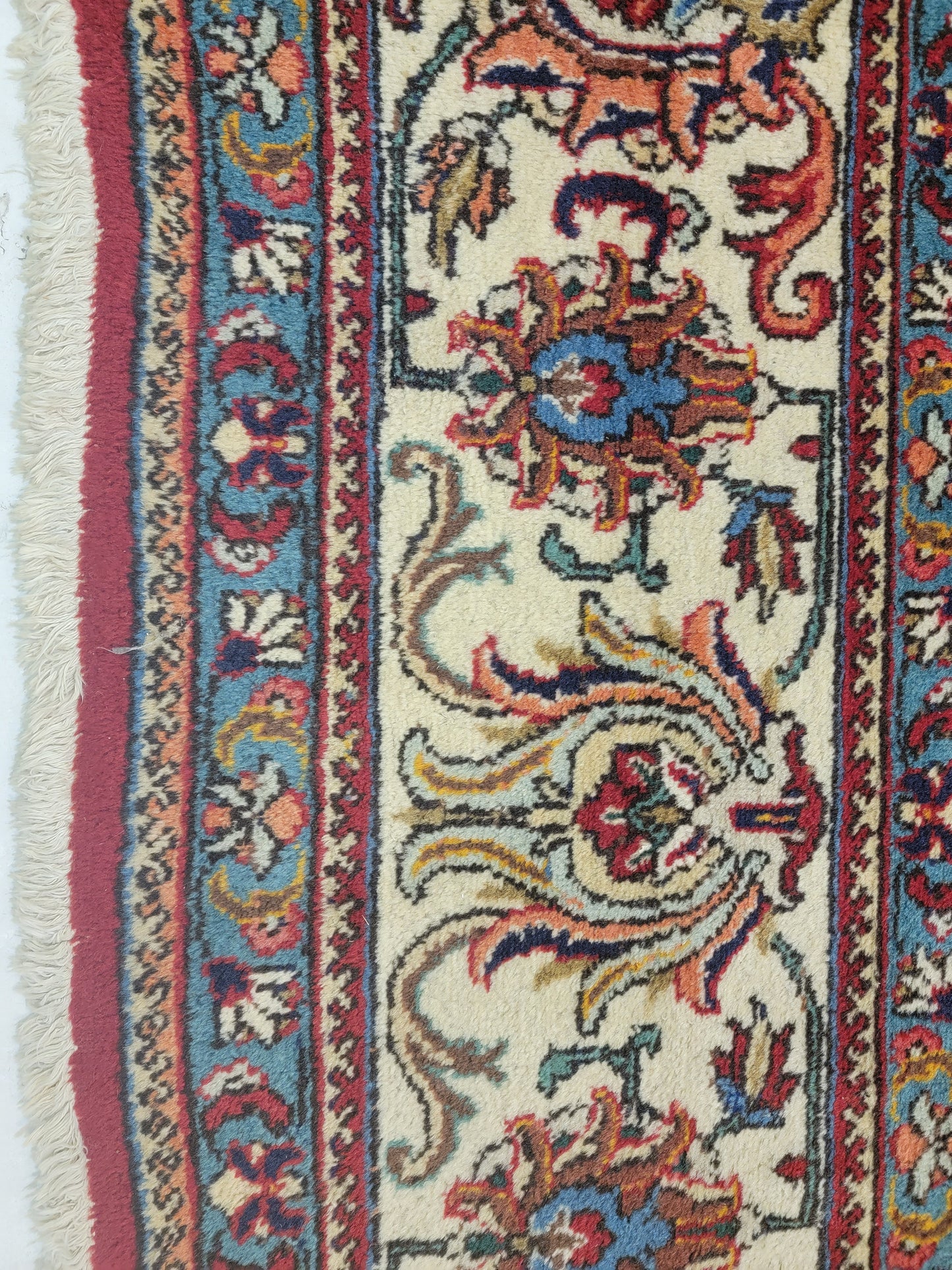 Antique Hand-Knotted Wool Area Rug Tabriz 11' x 16'4"