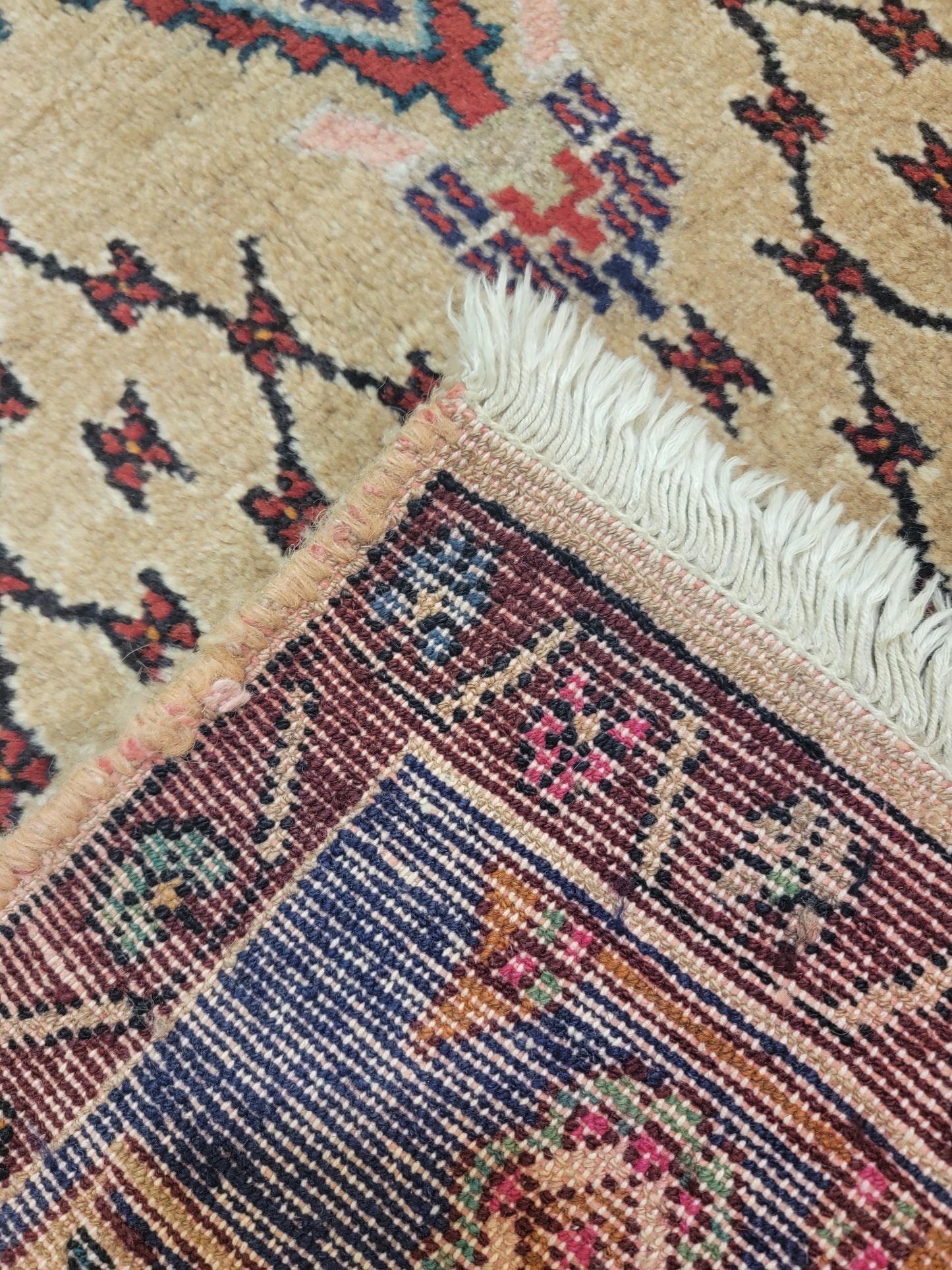Antique Hand-Knotted Wool Area Rug Songhor Koliai 4' x 7'5"