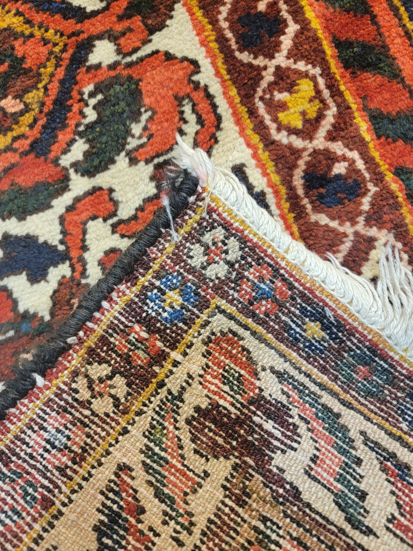 Hand-Knotted Wool Area Rug Bakhtiari 6'10" x 10'4"