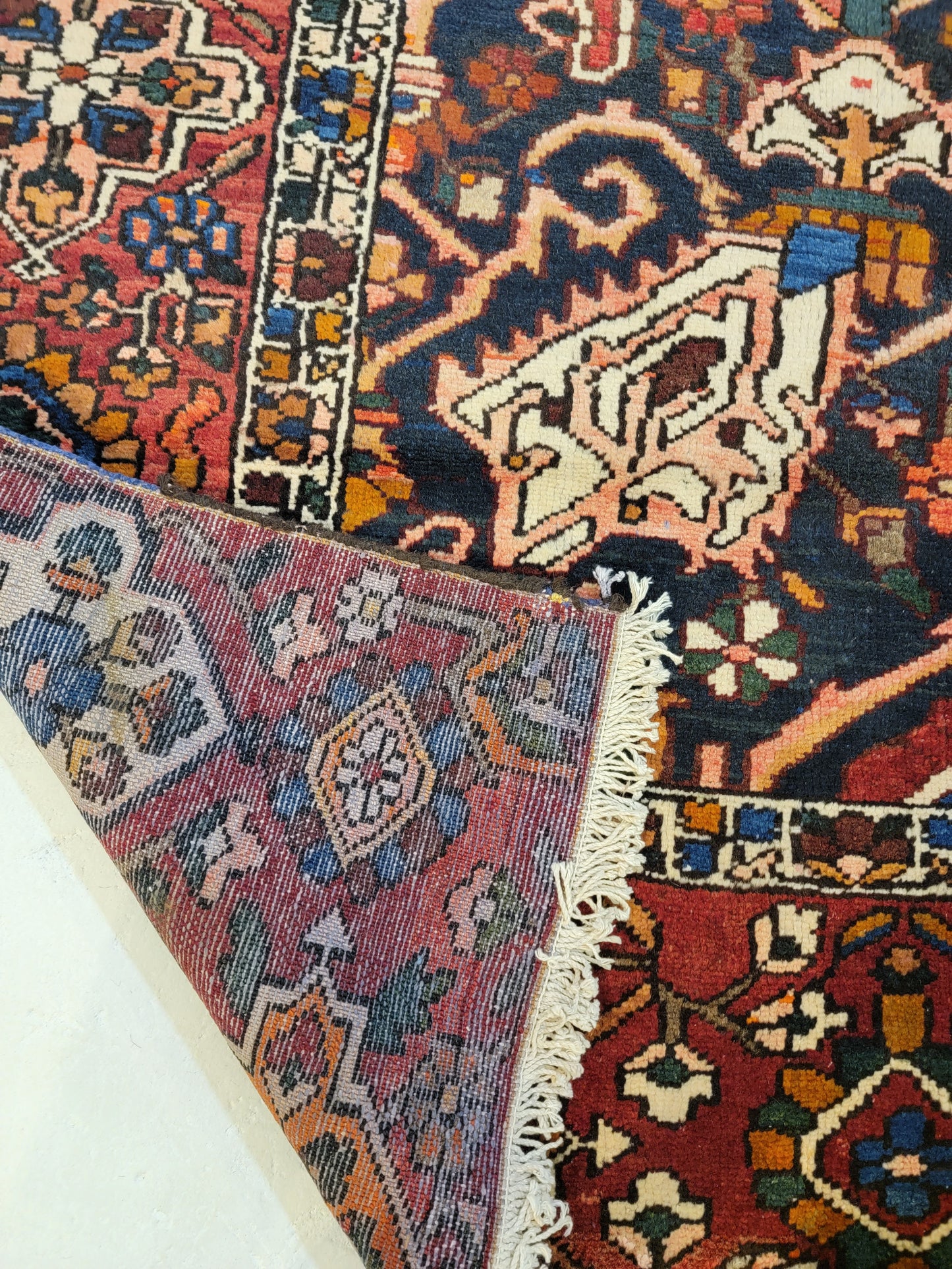 Hand-Knotted Wool Rug Bakhtiari 9'2" x 11'6"