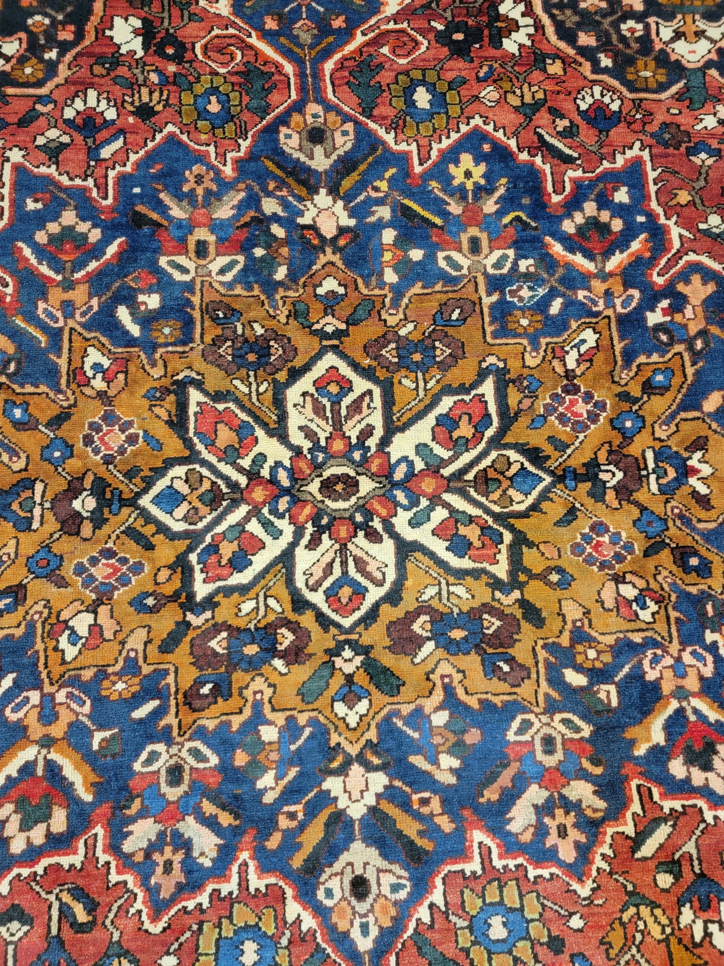 Hand-Knotted Wool Rug Bakhtiari 9'2" x 11'6"