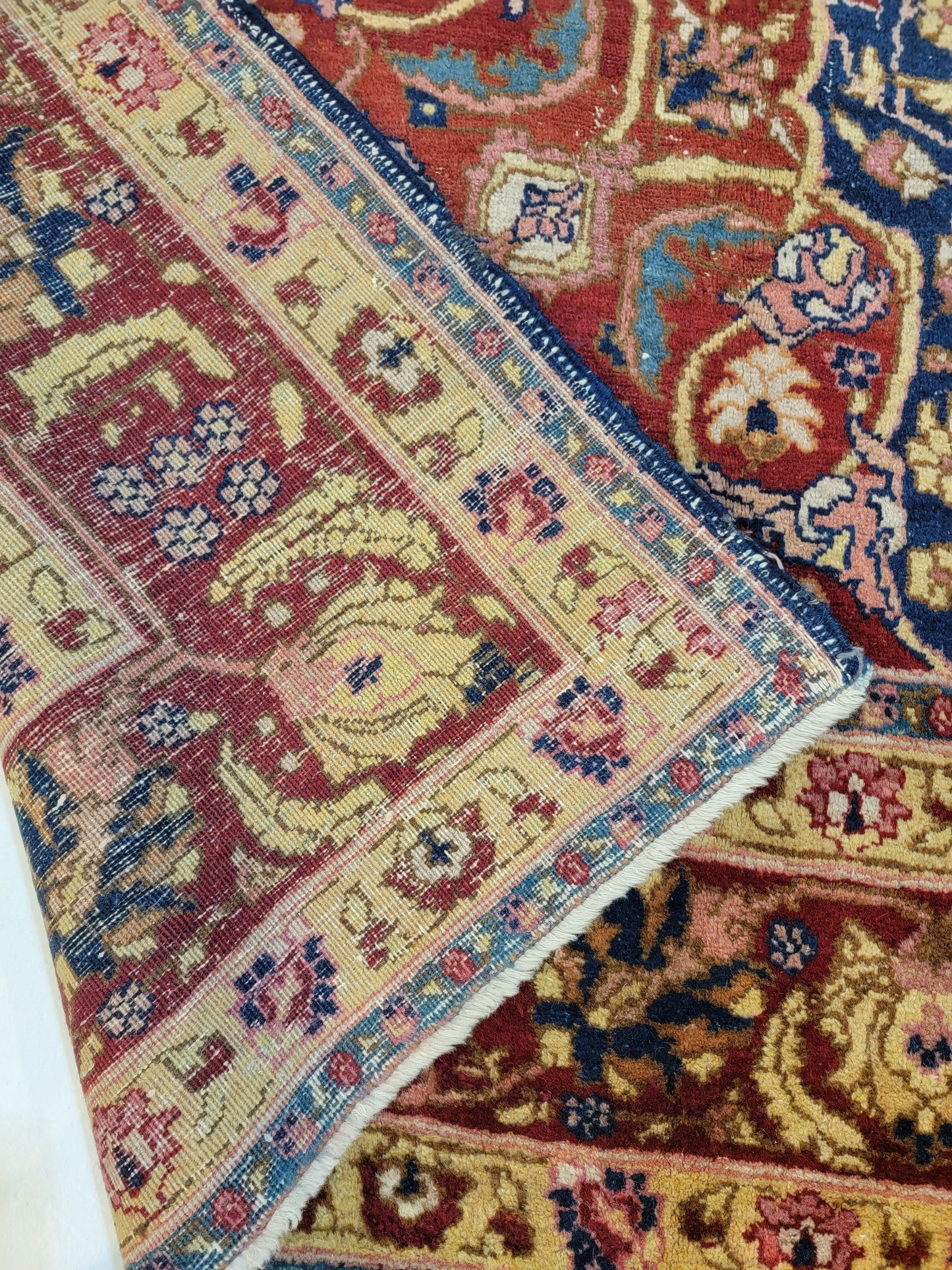 Hand-Knotted Wool Rug Tabriz Khoy 8'5" x 12'4"