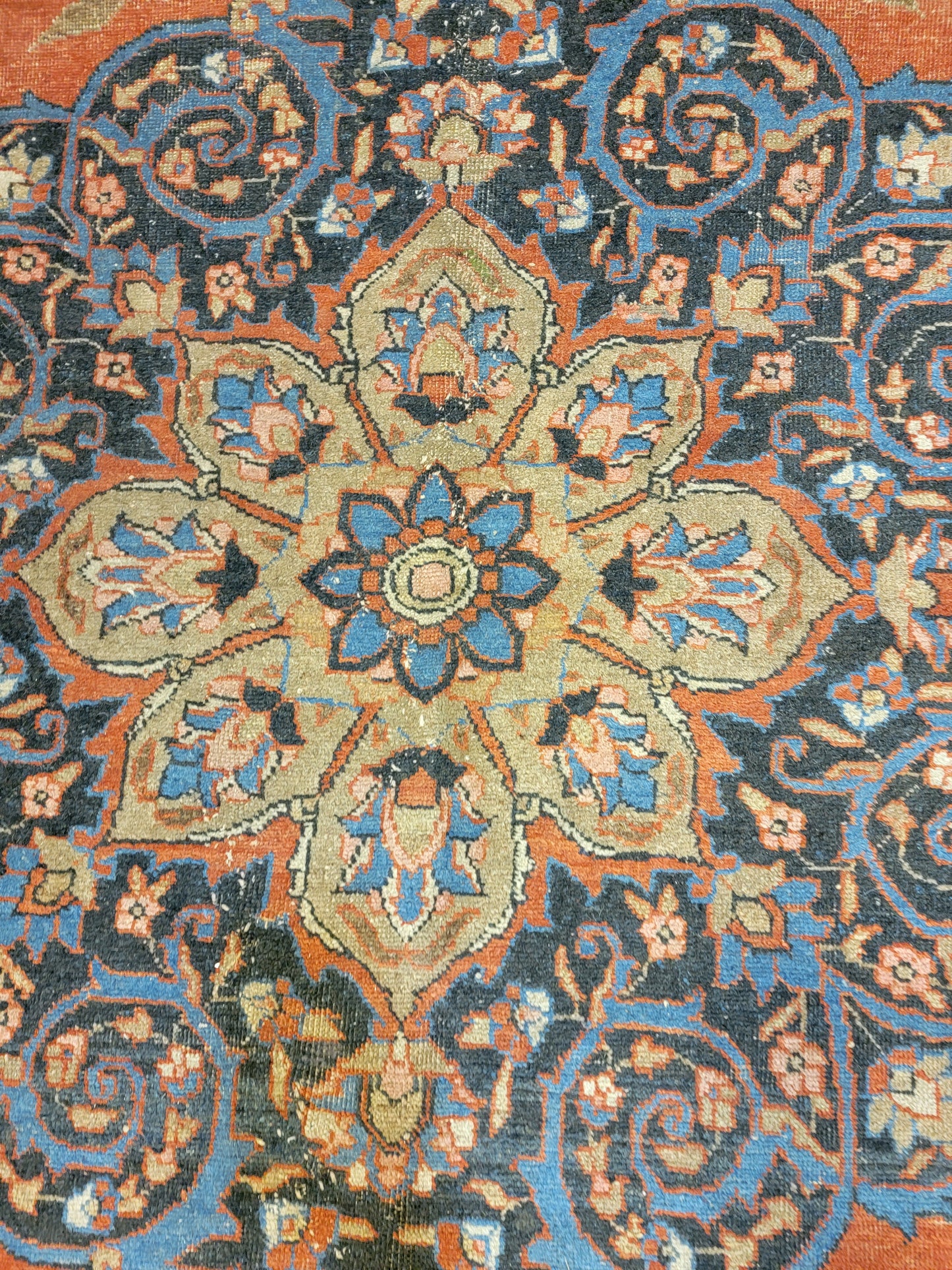 Hand-Knotted Wool Rug Tabriz Khoy 8'6" x 11'4"