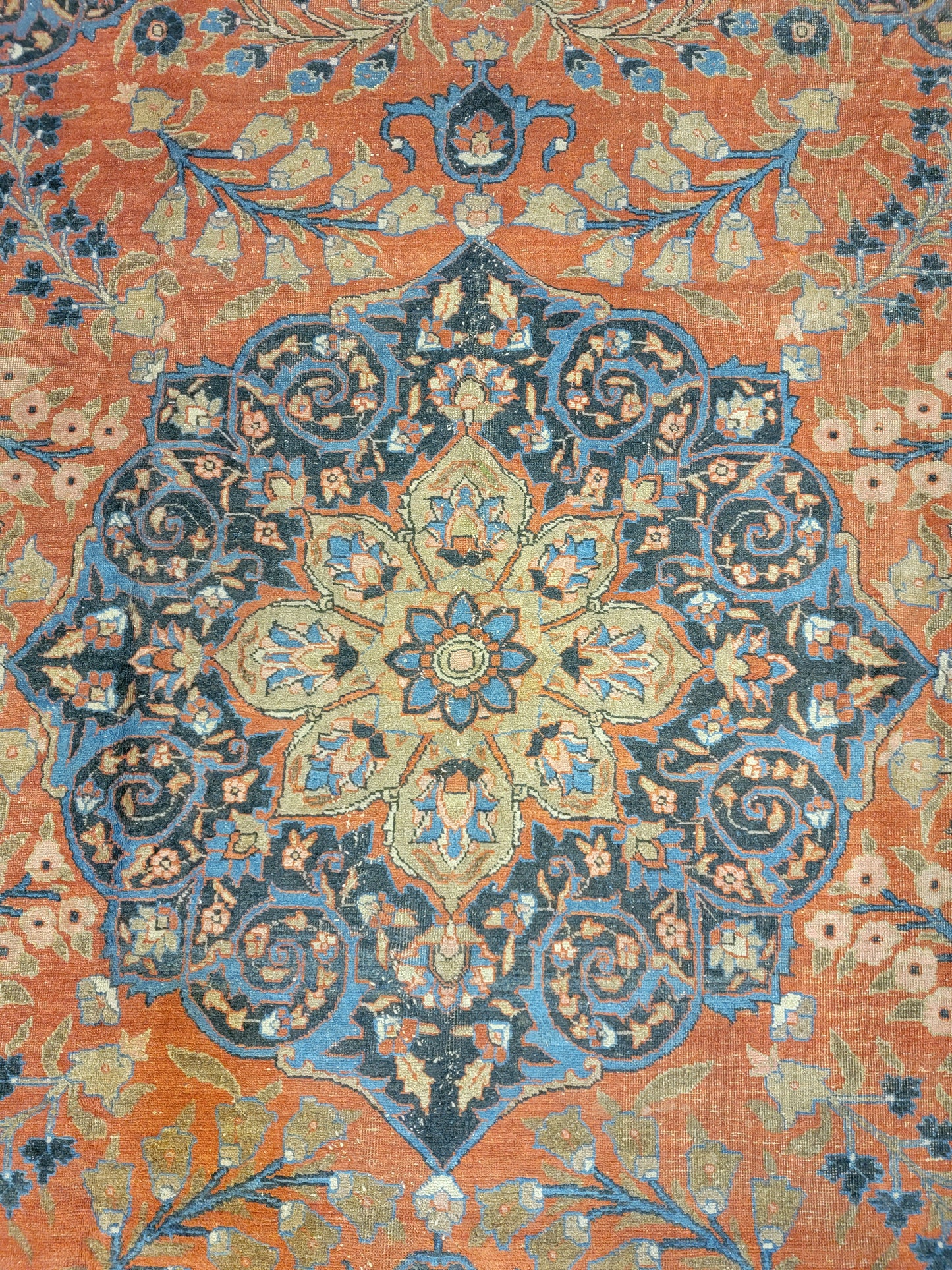 Hand-Knotted Wool Rug Tabriz Khoy 8'6" x 11'4"