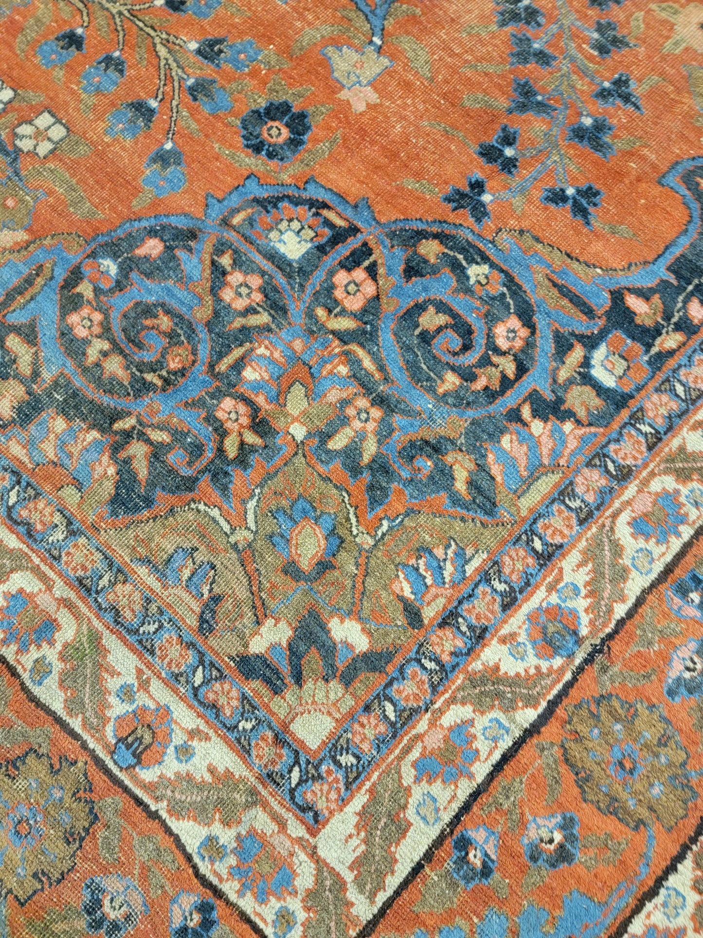 Hand-Knotted Wool Rug Tabriz Khoy 8'6" x 11'4"