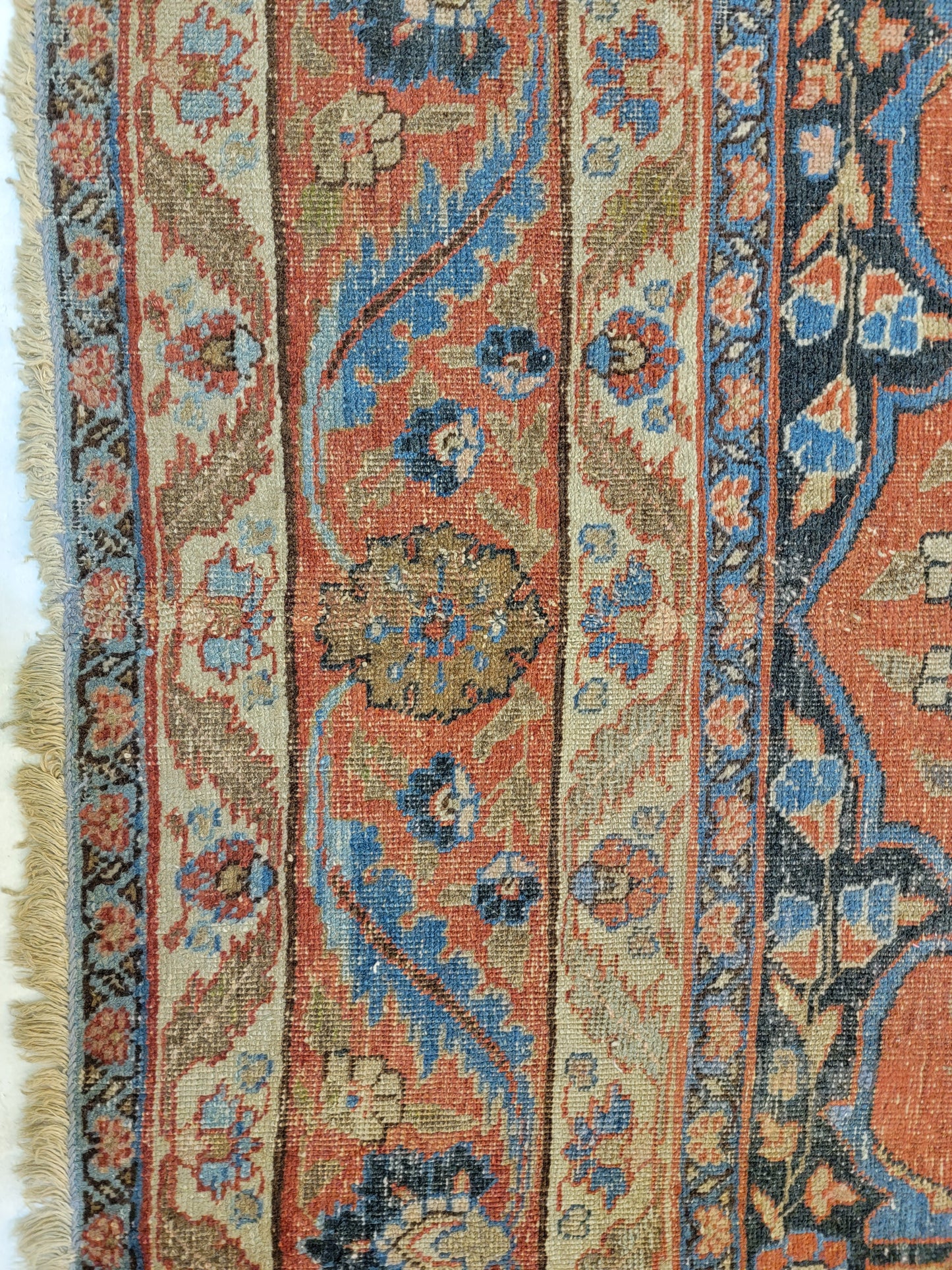 Hand-Knotted Wool Rug Tabriz Khoy 8'6" x 11'4"