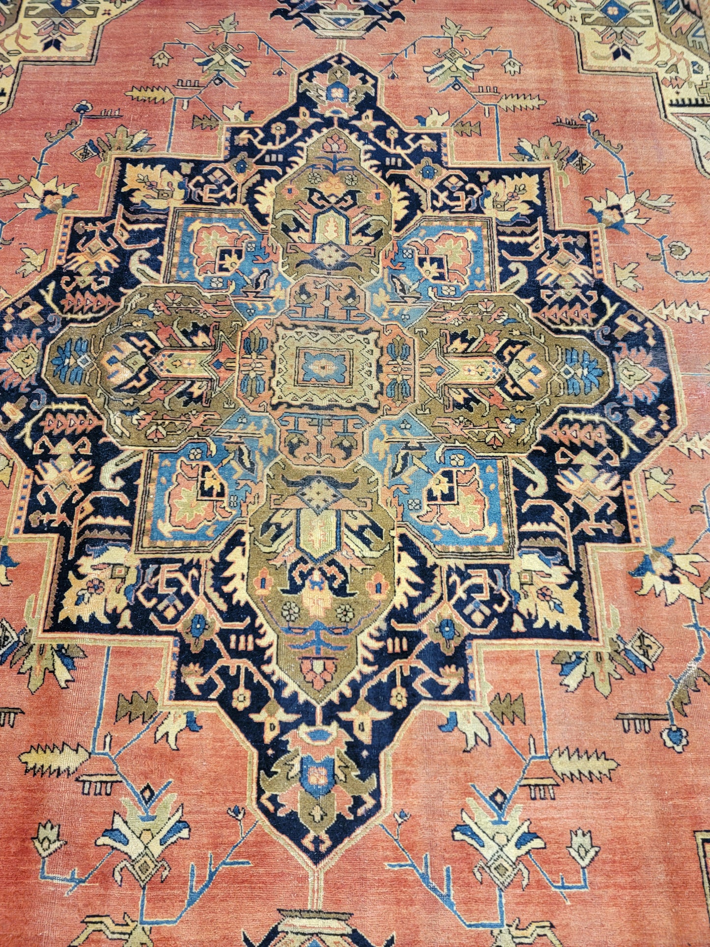 Hand-Knotted Wool Rug Tabriz Khoy 9'4" x 12'7"