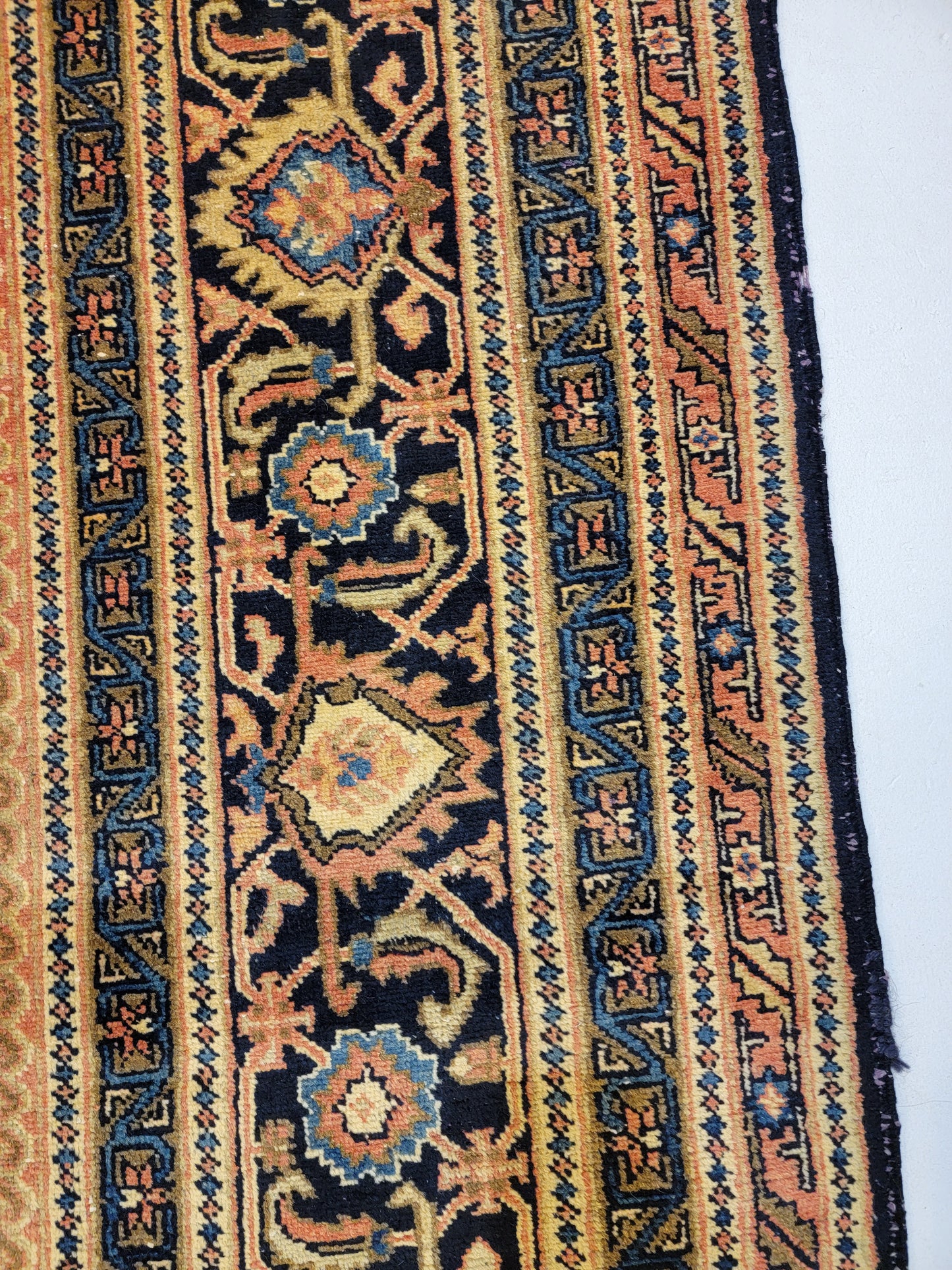 Hand-Knotted Wool Rug Tabriz Khoy 9'4" x 12'7"