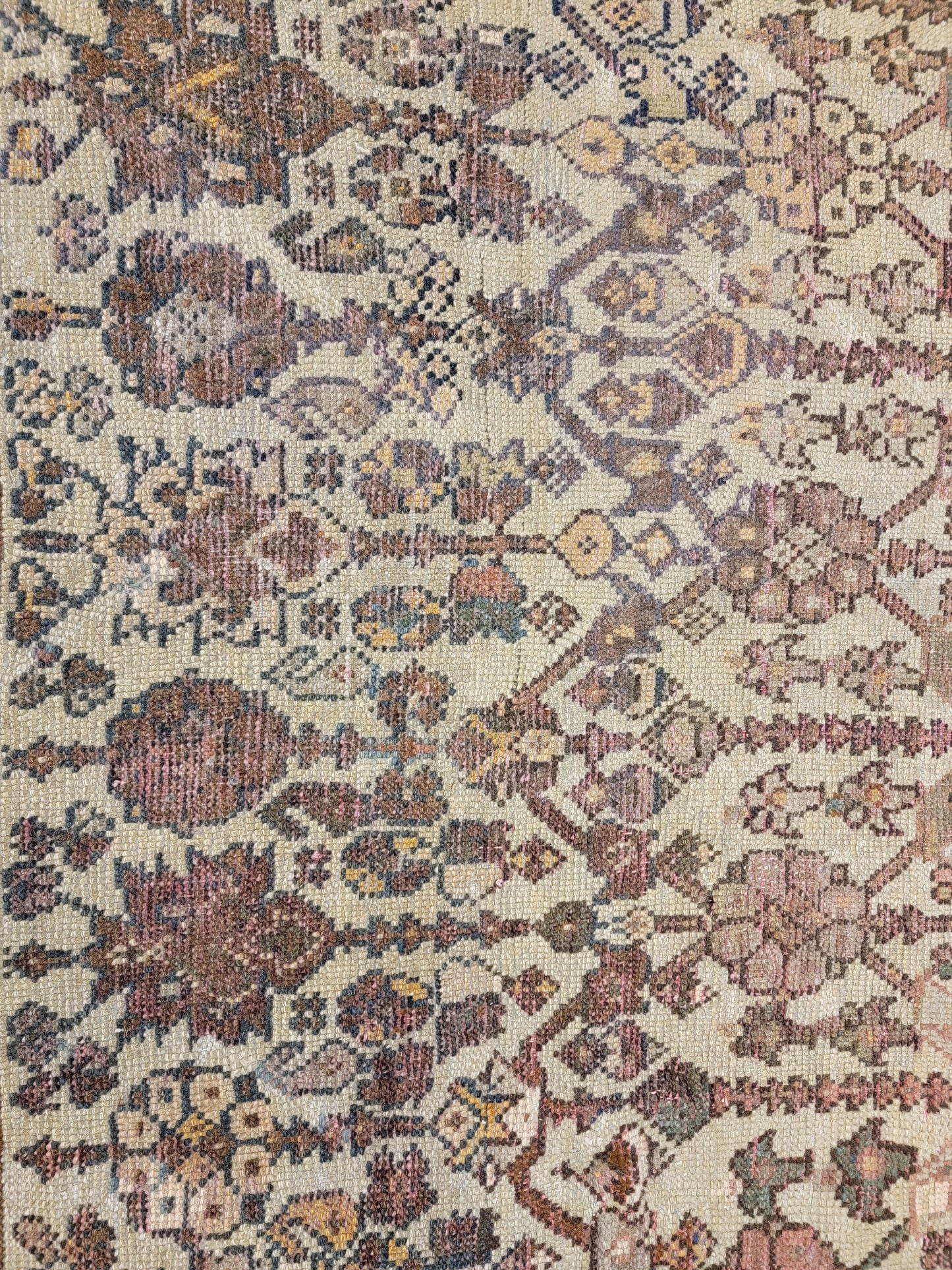 Hand-Knotted Wool Rug Sultanabad 10'1" x 13'10"