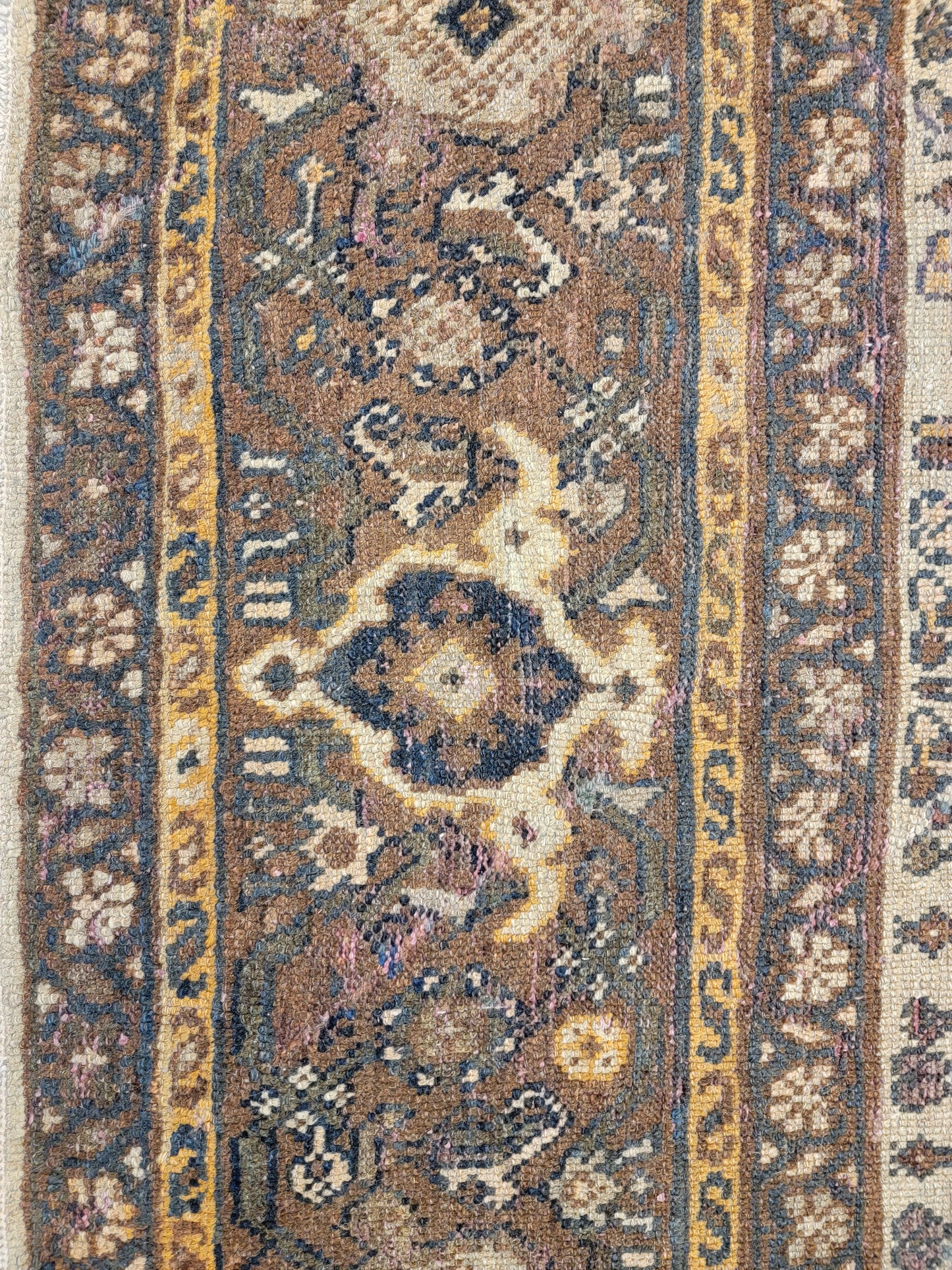 Hand-Knotted Wool Rug Sultanabad 10'1" x 13'10"
