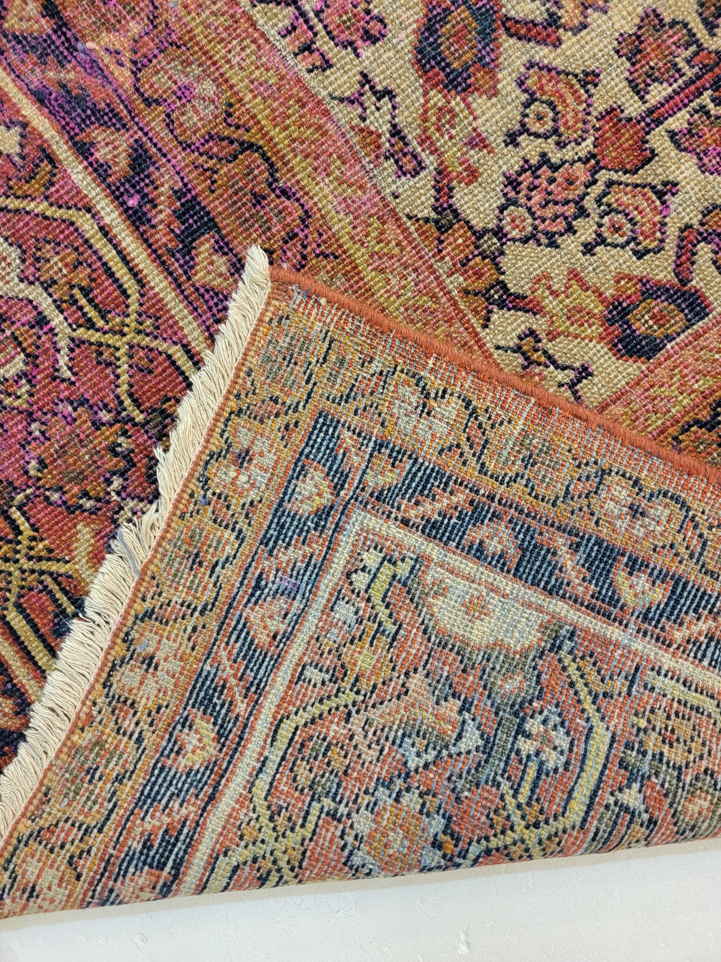 Hand-Knotted Wool Rug Sultanabad 11' x 13'5"
