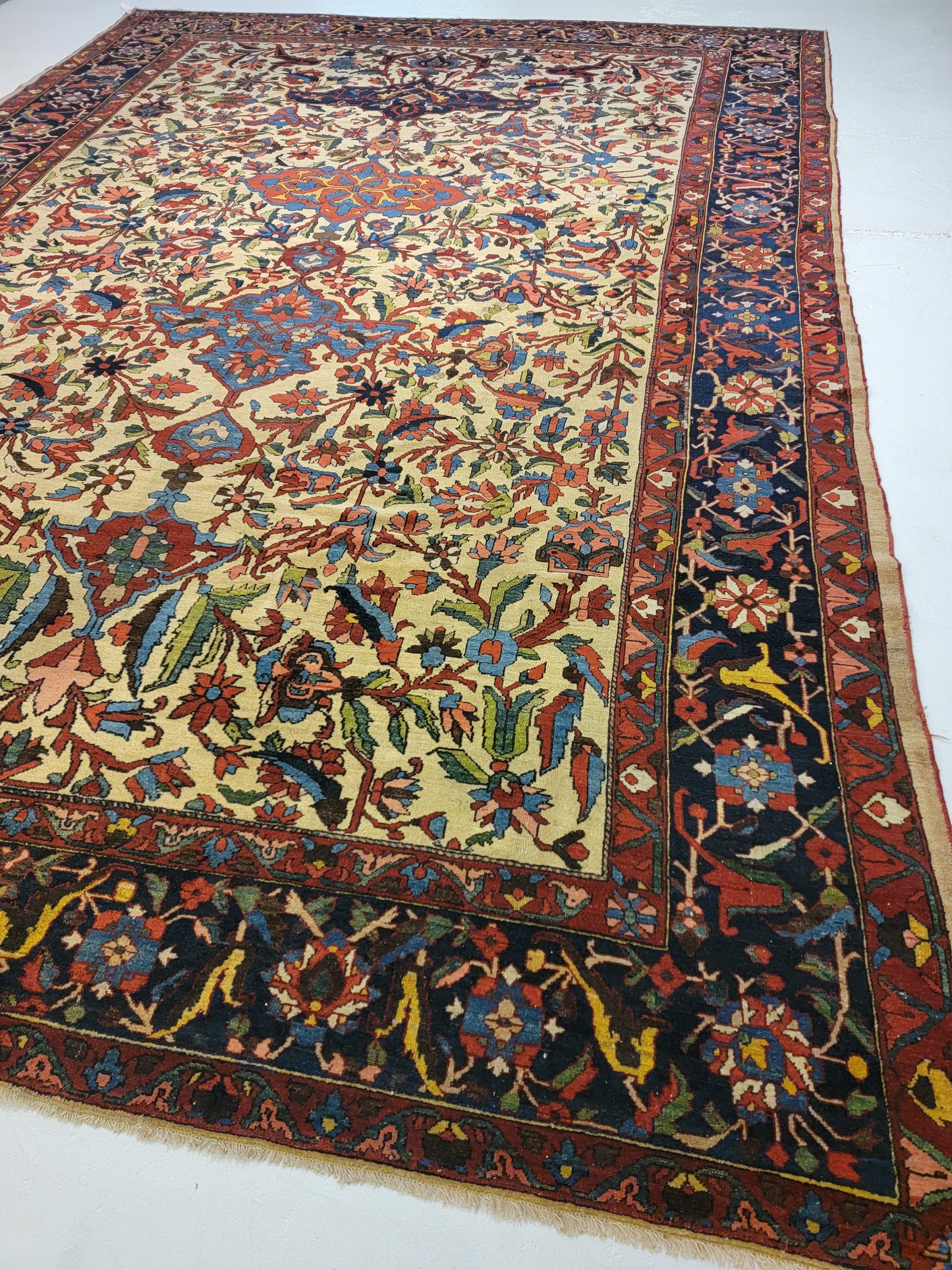 Hand-Knotted Wool Rug Bakhtiari 11'5" x 16'3"