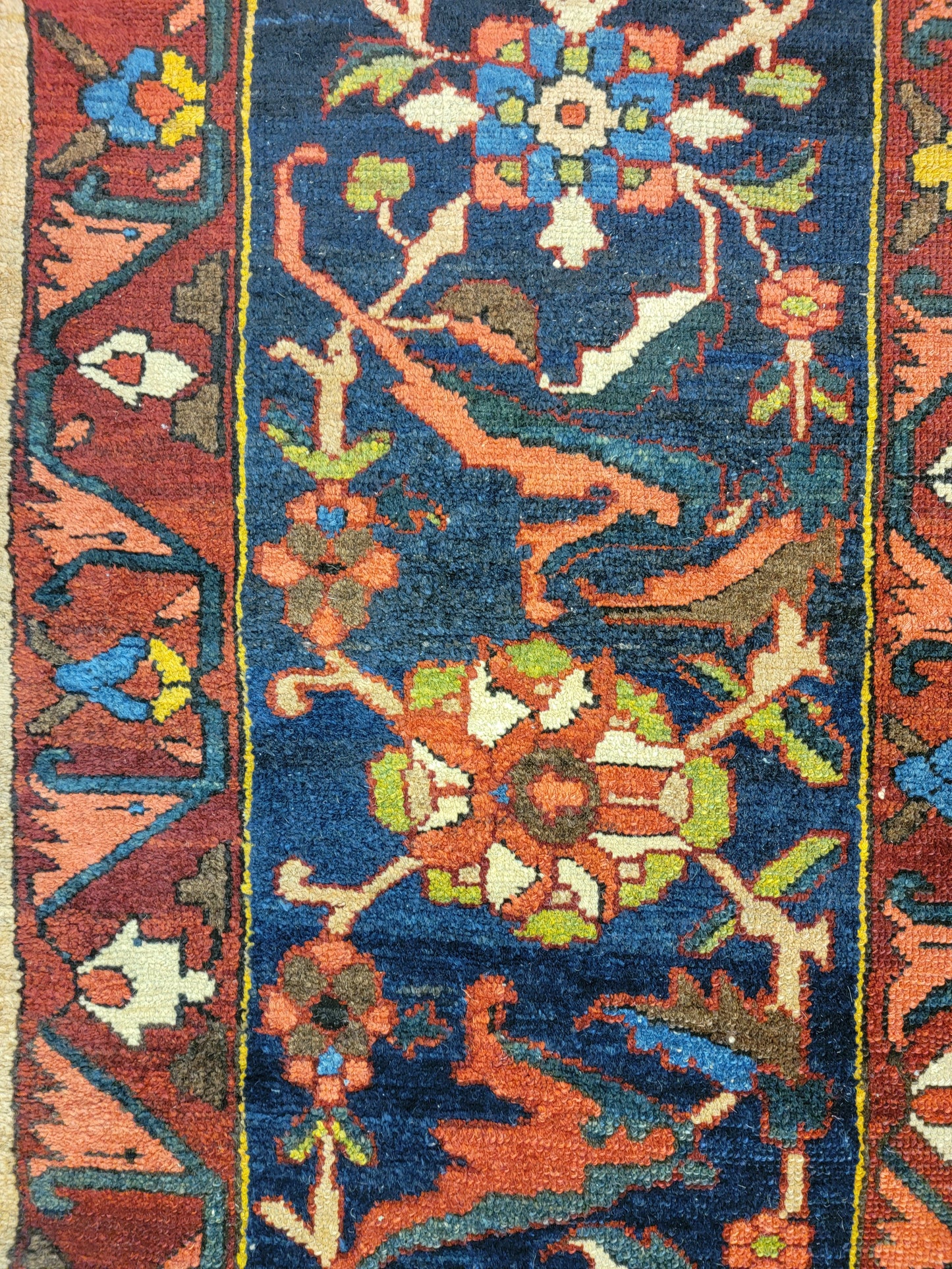 Hand-Knotted Wool Rug Bakhtiari 11'5" x 16'3"