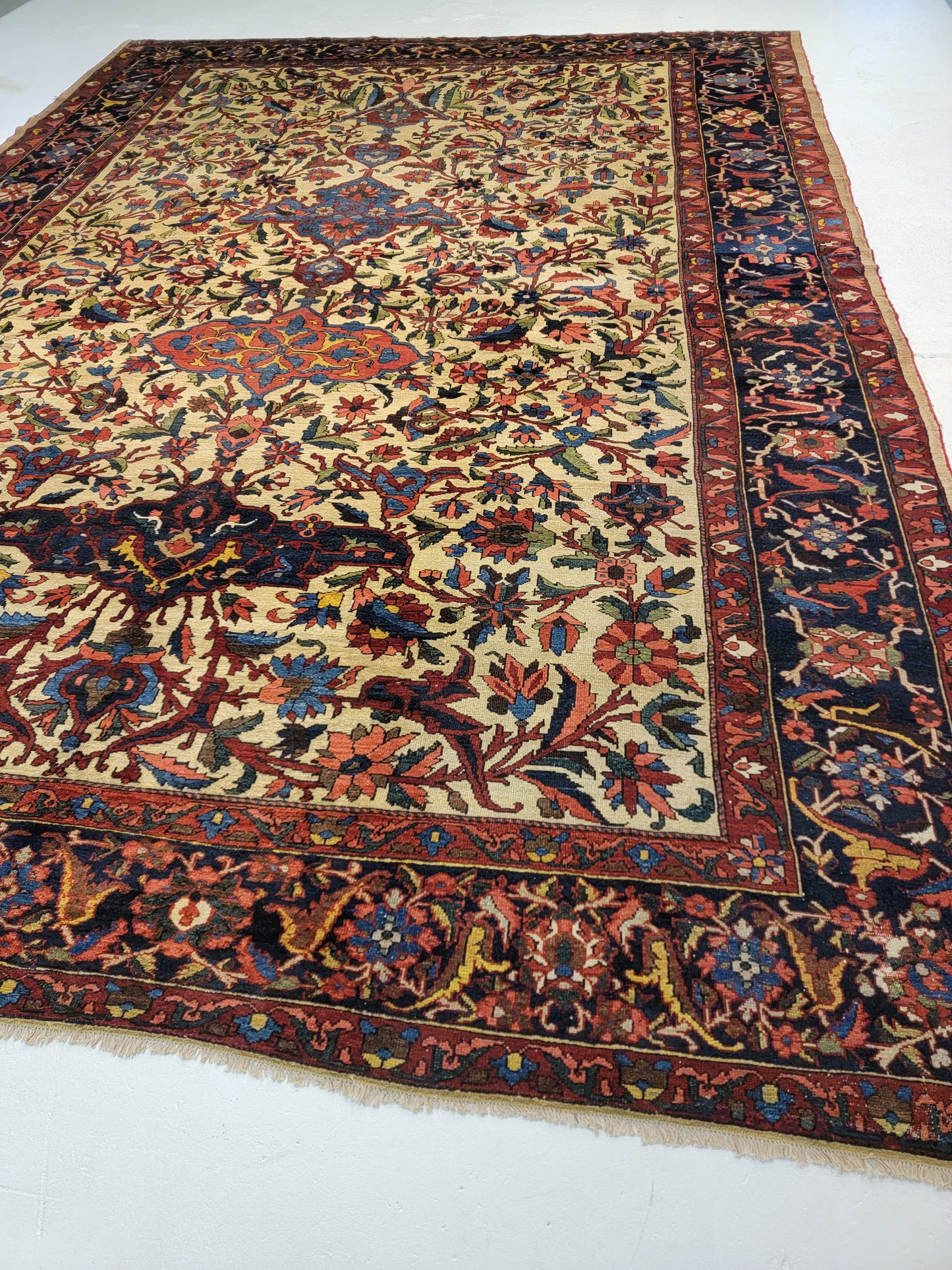 Hand-Knotted Wool Rug Bakhtiari 11'5" x 16'3"